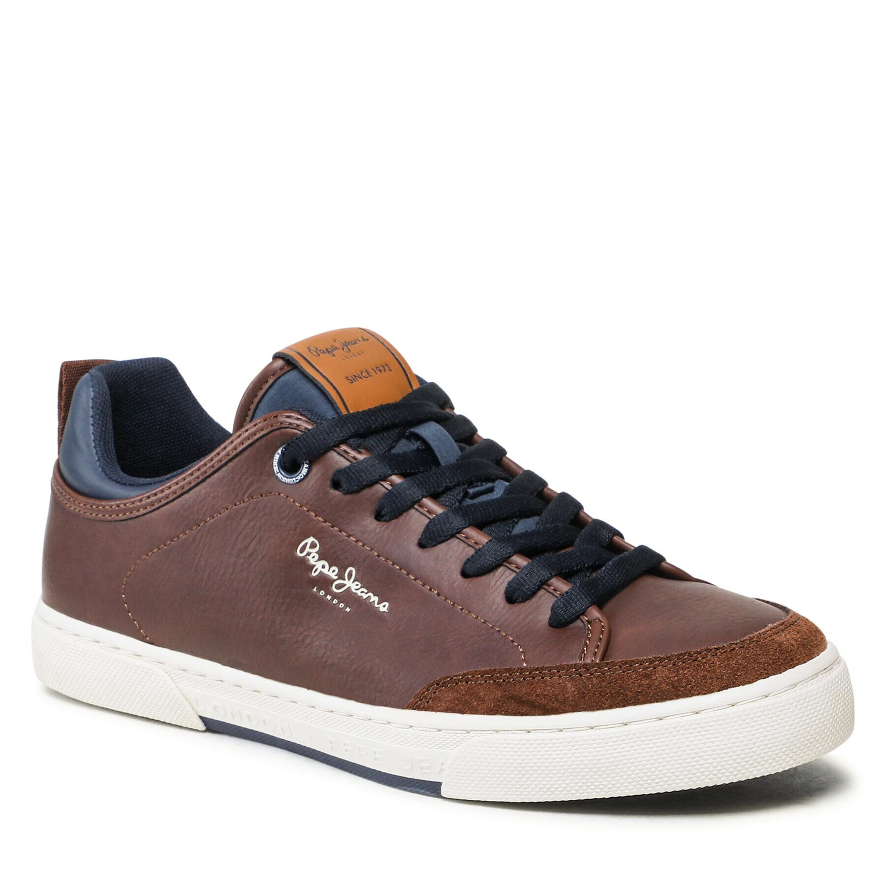 Pepe Jeans Сникърси Rodney Basic 21 PMS30767 Кафяв - Pepit.bg