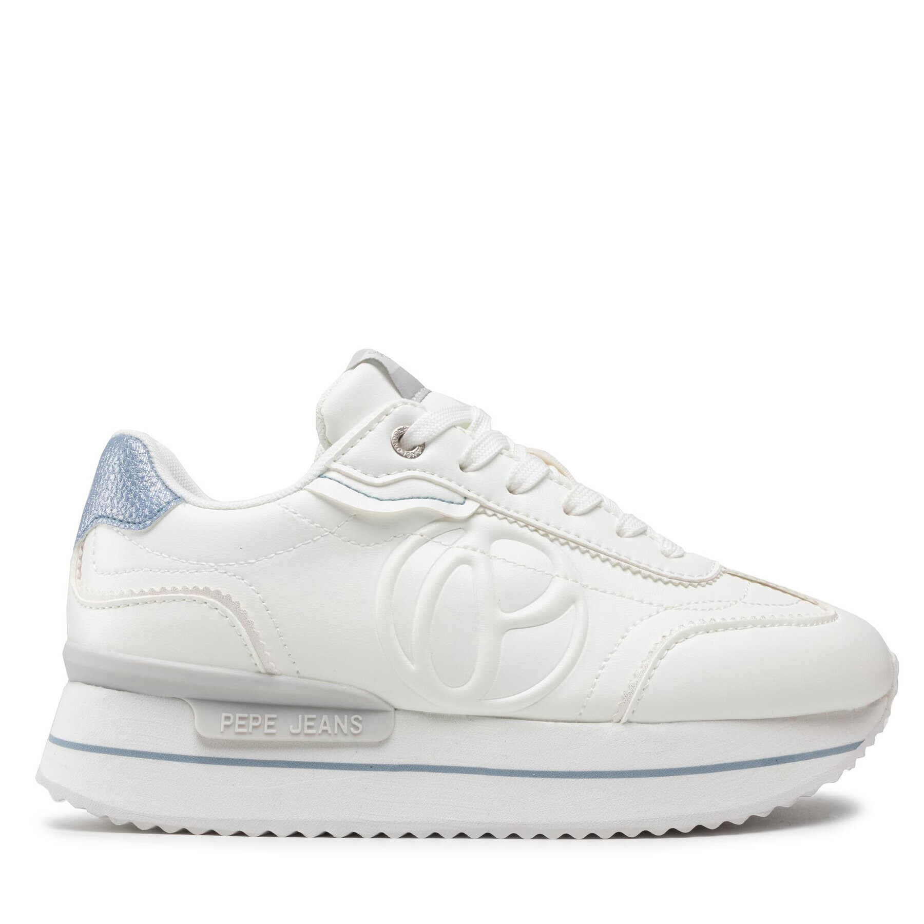 Pepe Jeans Сникърси Rusper Basic PLS31332 Бял - Pepit.bg