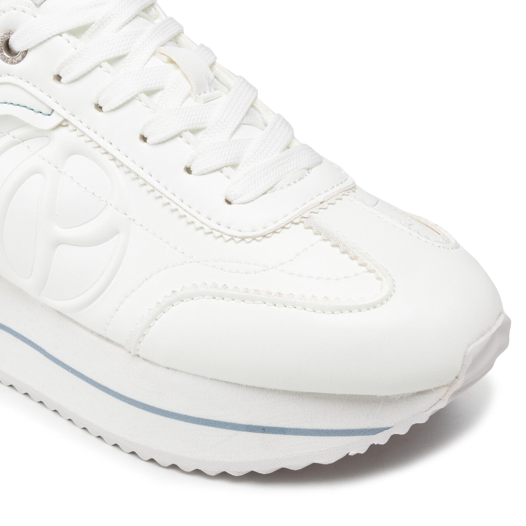 Pepe Jeans Сникърси Rusper Basic PLS31332 Бял - Pepit.bg