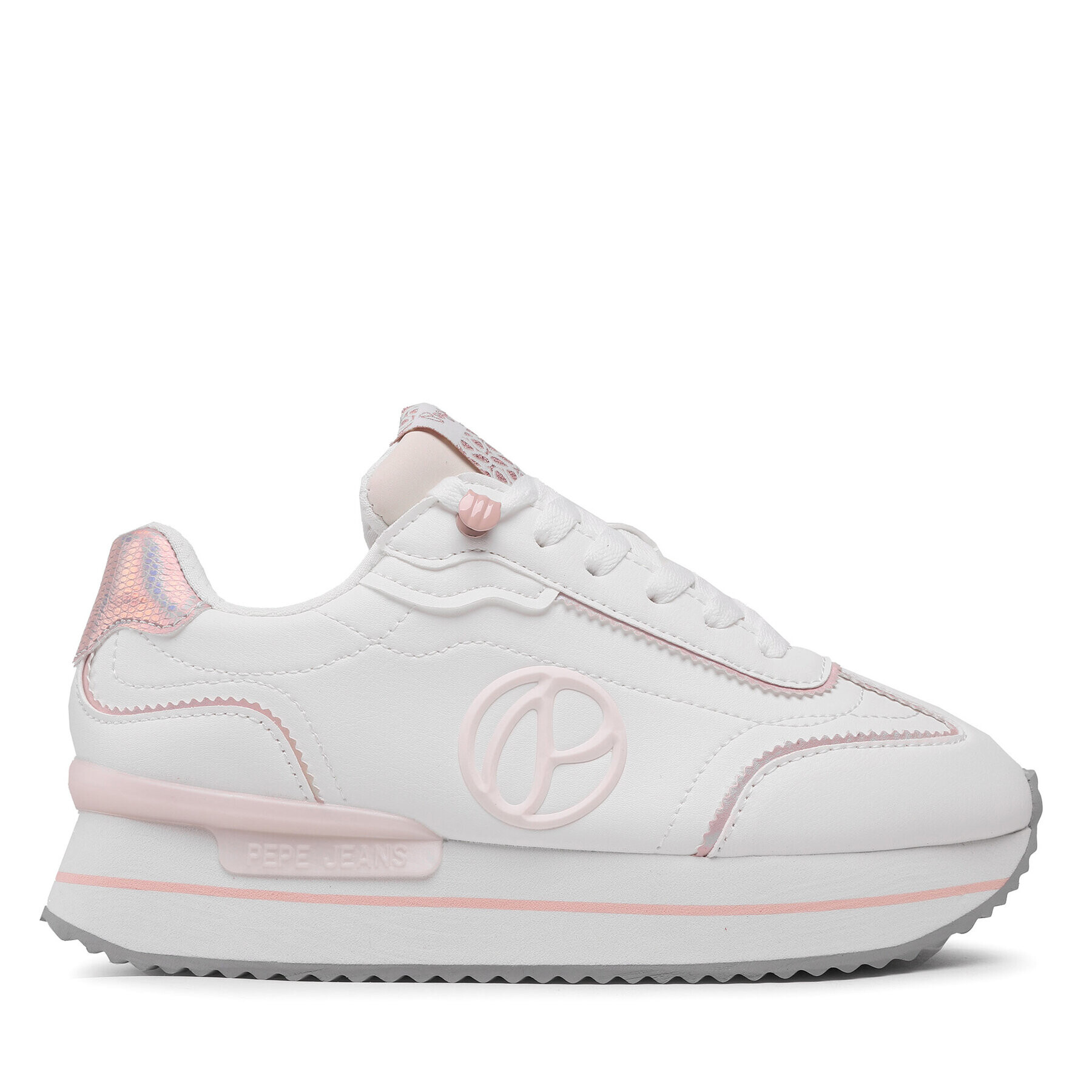 Pepe Jeans Сникърси Rusper Charm PLS31479 Бял - Pepit.bg