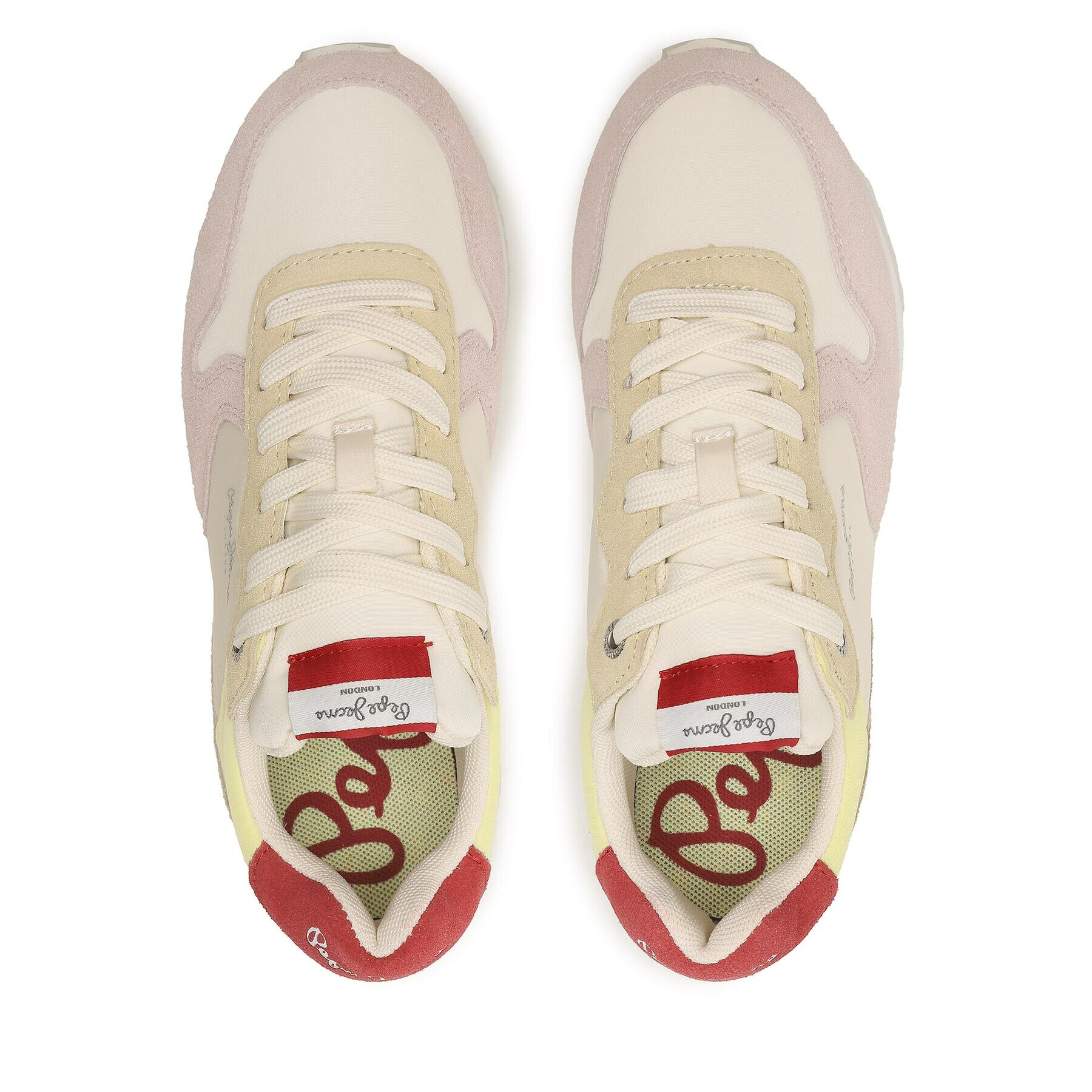 Pepe Jeans Сникърси Rusper Sweet PLS31477 Бежов - Pepit.bg