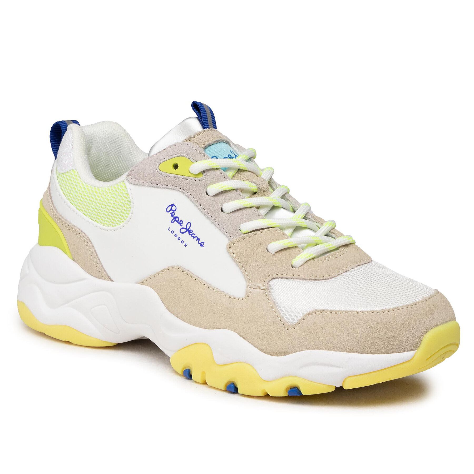 Pepe Jeans Сникърси Sloane Rythm PLS31141 Бежов - Pepit.bg