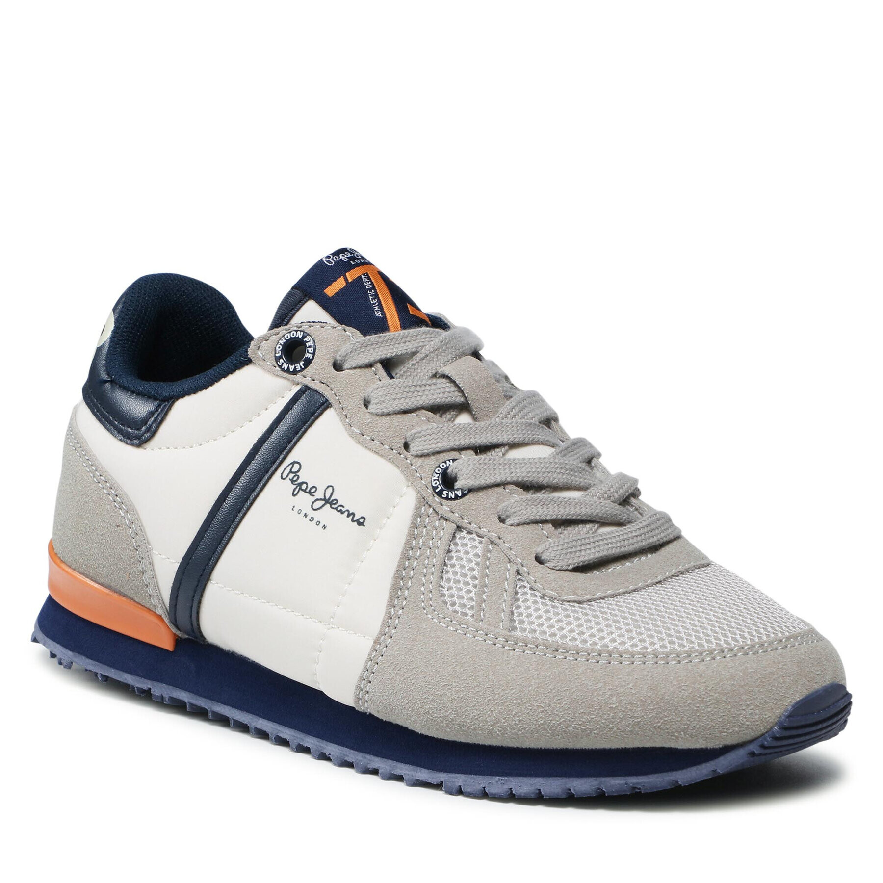 Pepe Jeans Сникърси Sydney Combi Boy PBS30506 Сив - Pepit.bg