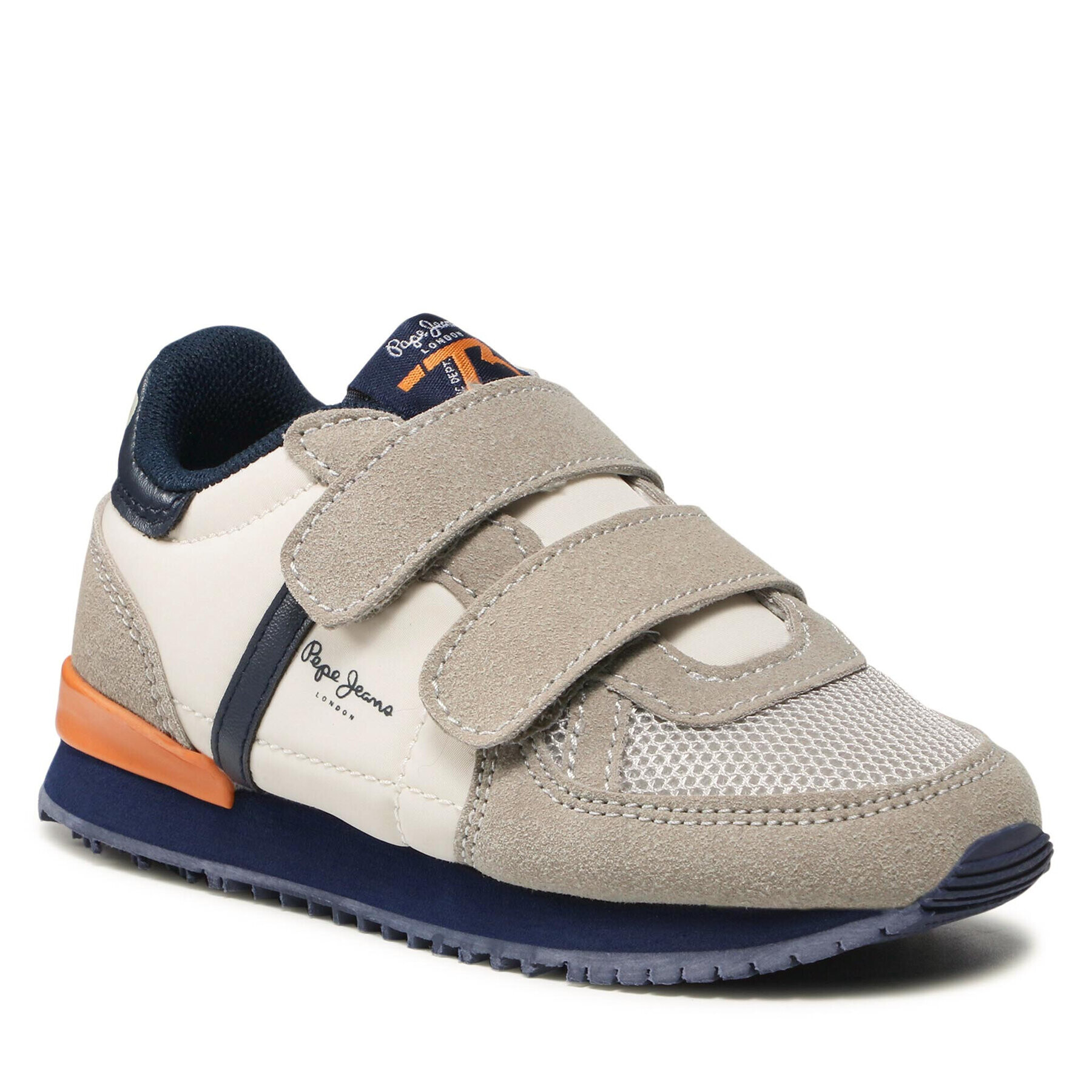 Pepe Jeans Сникърси Sydney Combi Boy PBS30507 Сив - Pepit.bg