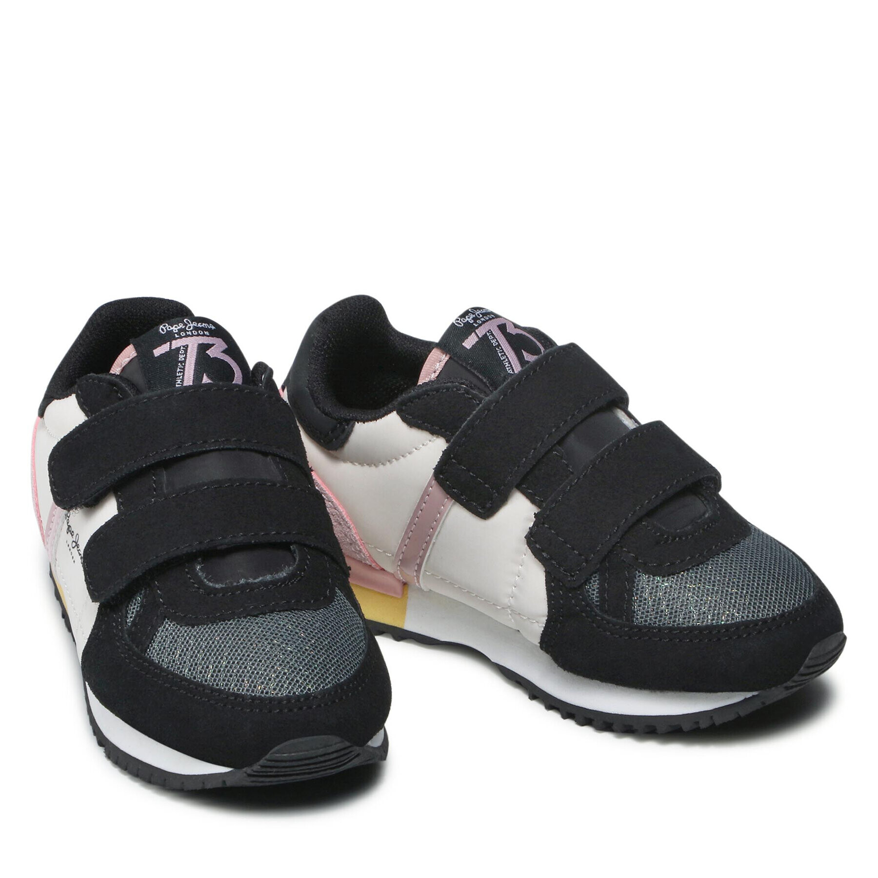 Pepe Jeans Сникърси Sydney Combi Girl PGS30516 Черен - Pepit.bg
