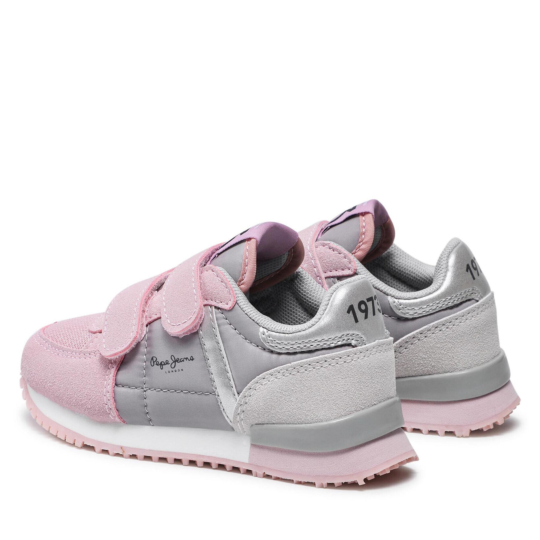 Pepe Jeans Сникърси Sydney Combi Girl PGS30516 Сив - Pepit.bg