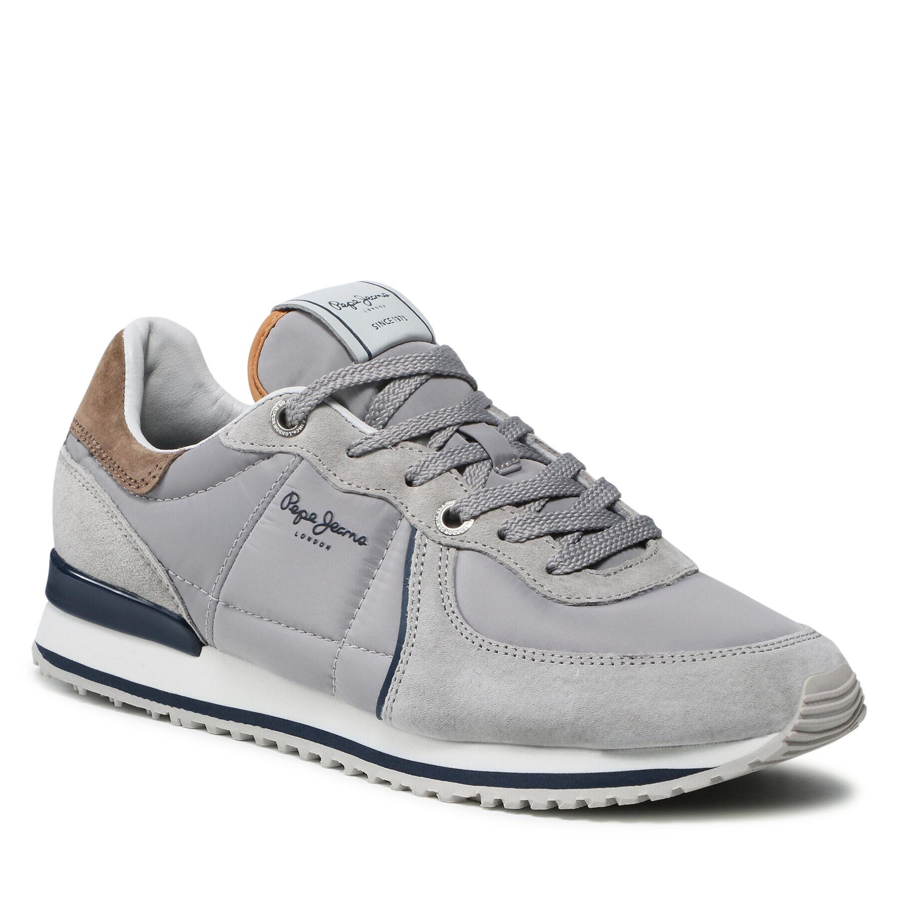 Pepe Jeans Сникърси Tinker City Smart PMS30768 Сив - Pepit.bg