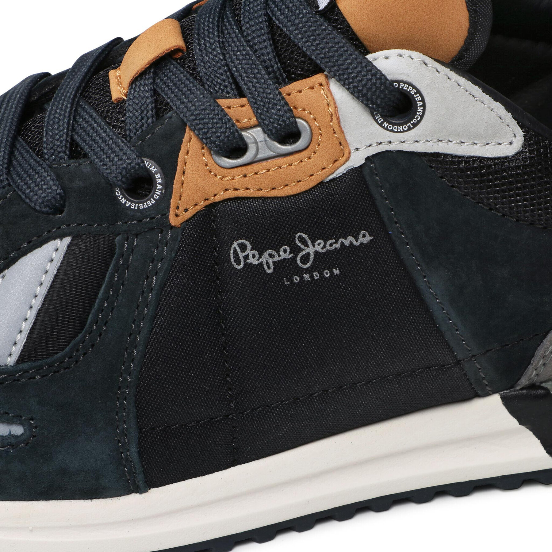 Pepe Jeans Сникърси Tinker Pro Treck PMS30769 Черен - Pepit.bg