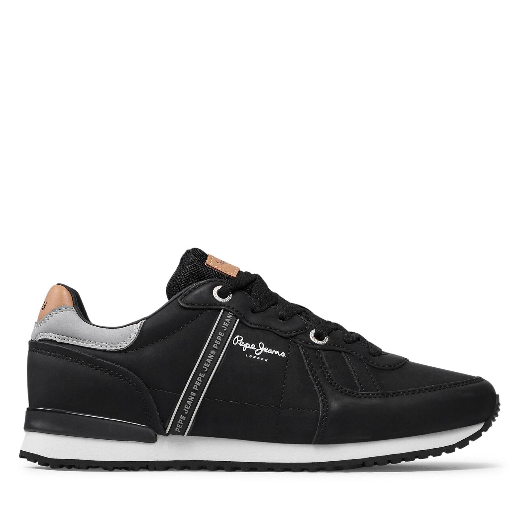 Pepe Jeans Сникърси Tinker Road PMS30771 Черен - Pepit.bg