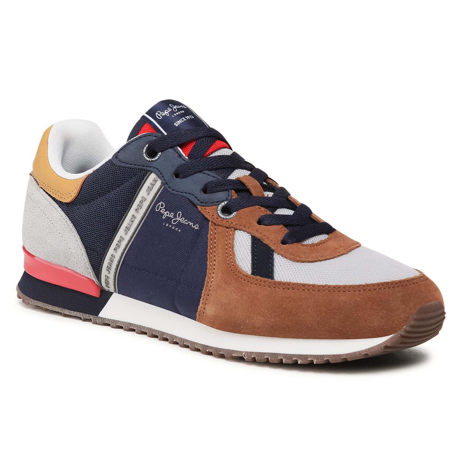 Pepe Jeans Сникърси Tinker Zero 21 PMS30725 Кафяв - Pepit.bg