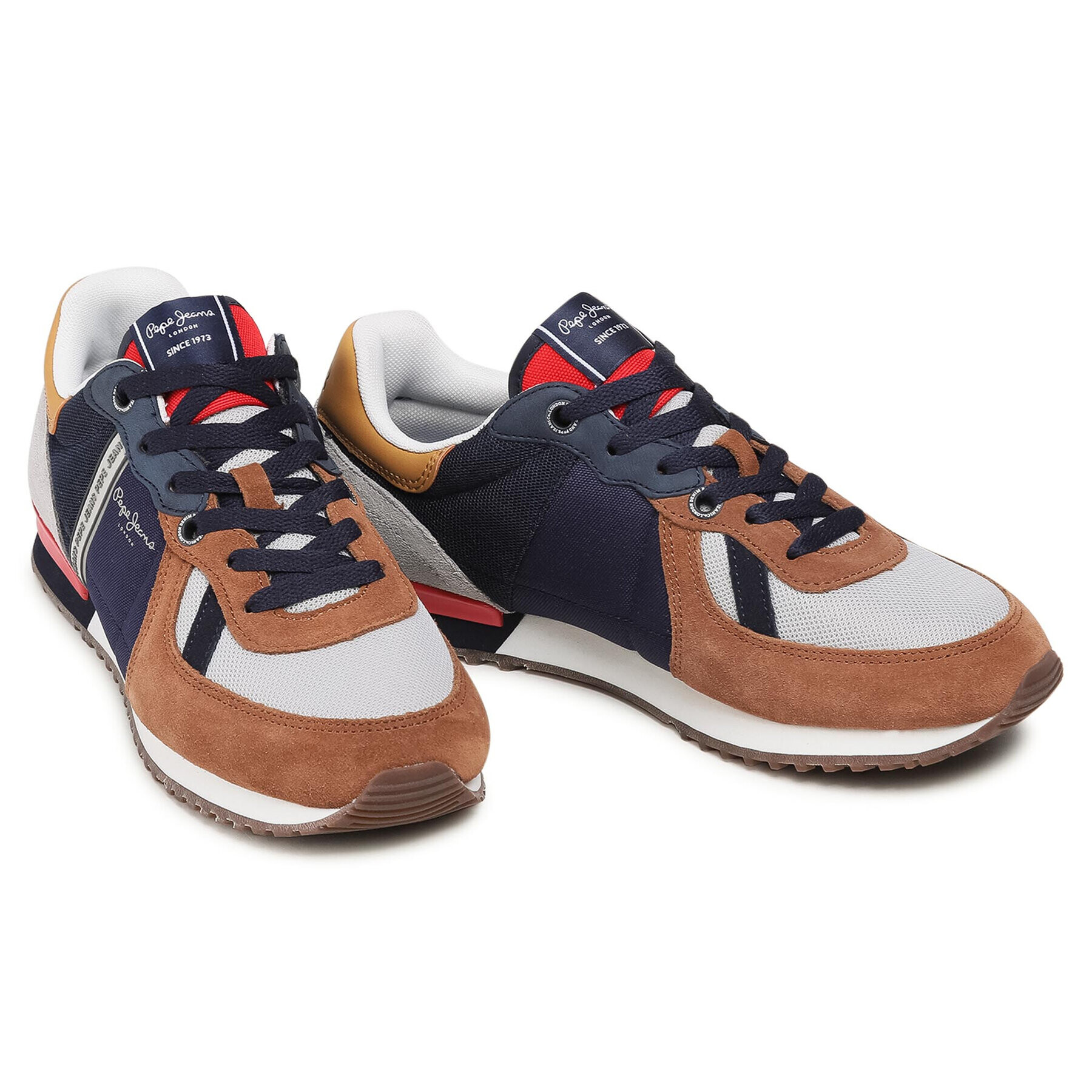 Pepe Jeans Сникърси Tinker Zero 21 PMS30725 Кафяв - Pepit.bg
