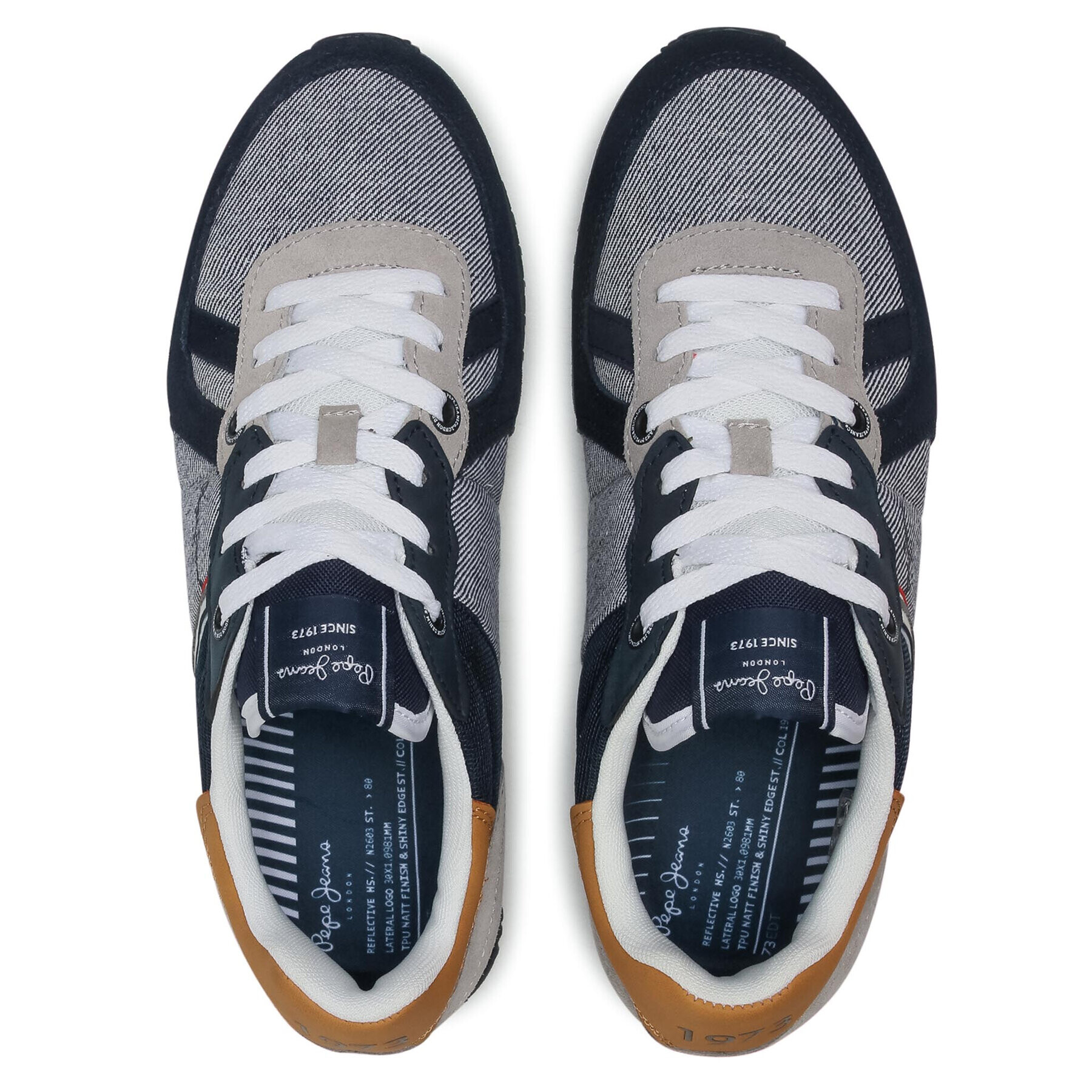 Pepe Jeans Сникърси Tinker Zero 21 PMS30726 Тъмносин - Pepit.bg