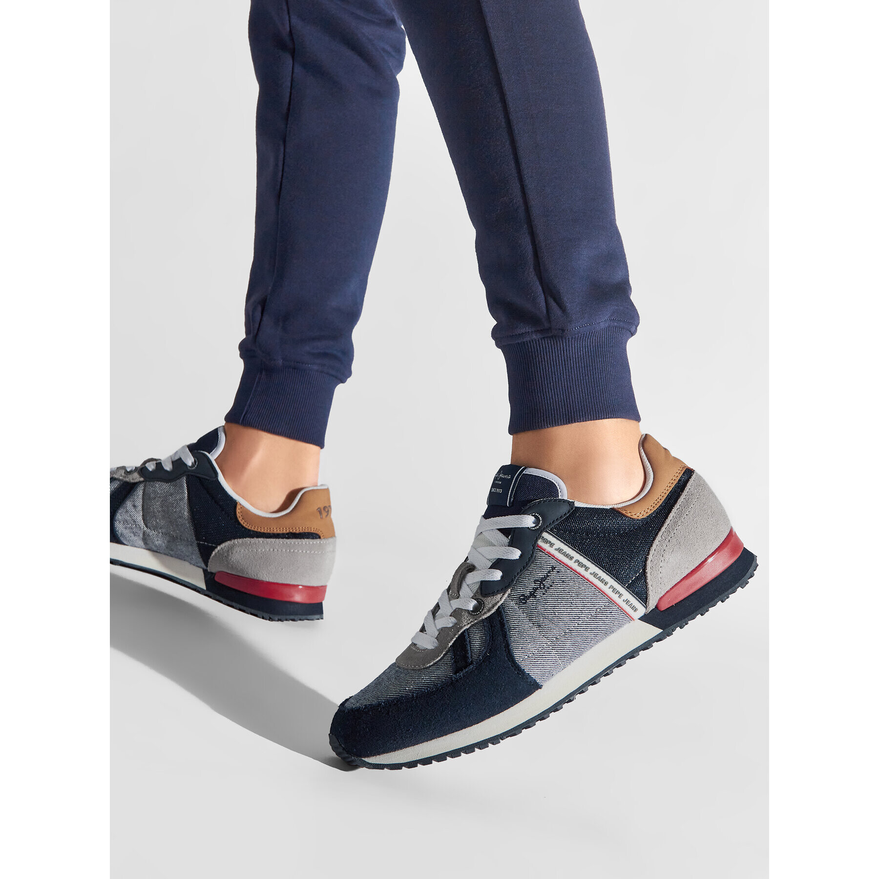 Pepe Jeans Сникърси Tinker Zero 21 PMS30726 Тъмносин - Pepit.bg