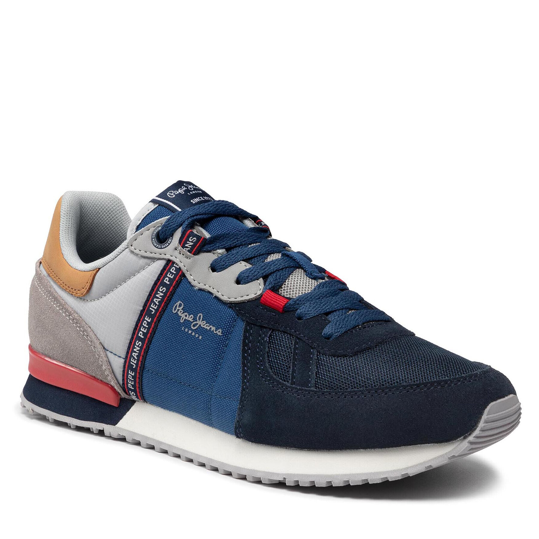 Pepe Jeans Сникърси Tinker Zero Tape PMS30772 Тъмносин - Pepit.bg