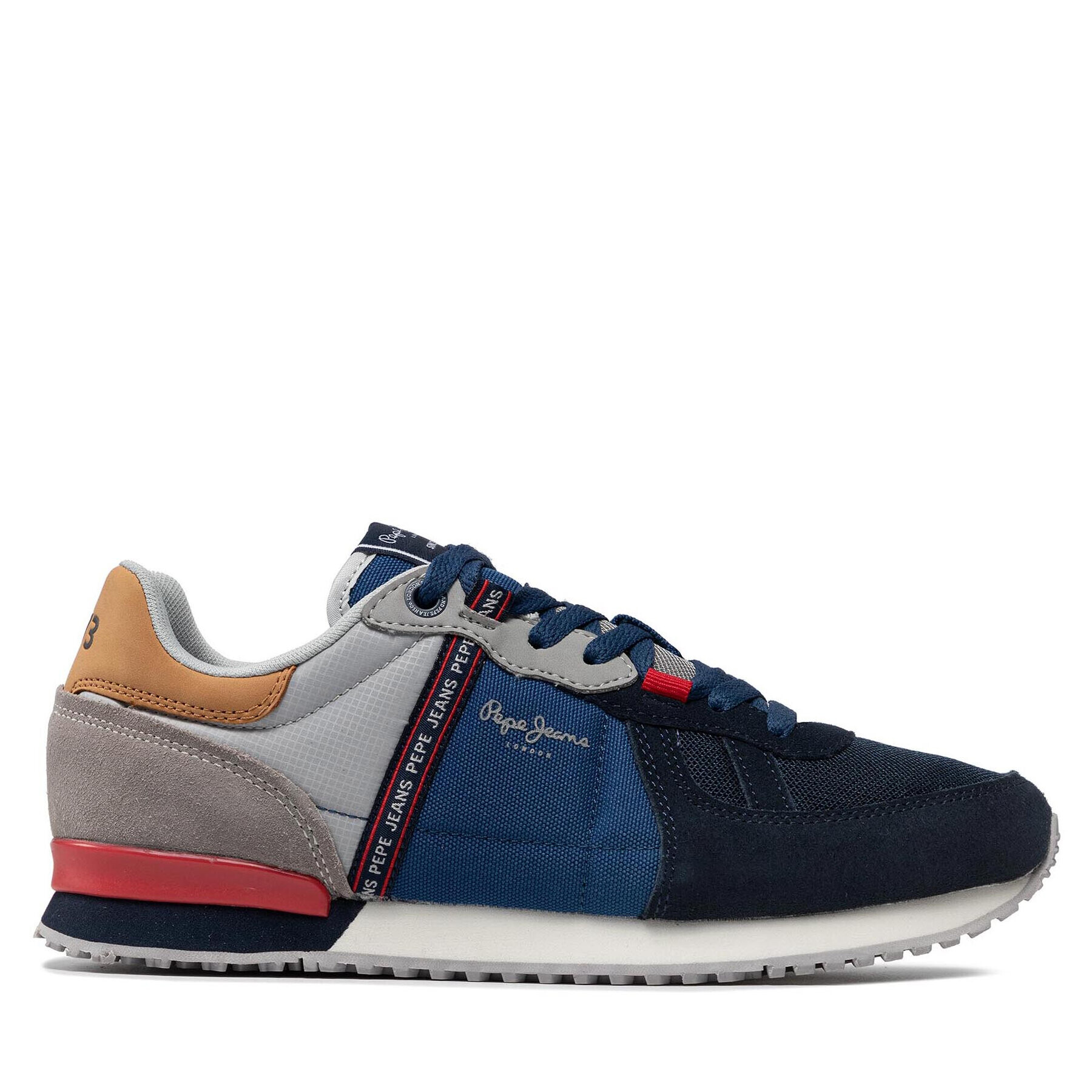 Pepe Jeans Сникърси Tinker Zero Tape PMS30772 Тъмносин - Pepit.bg