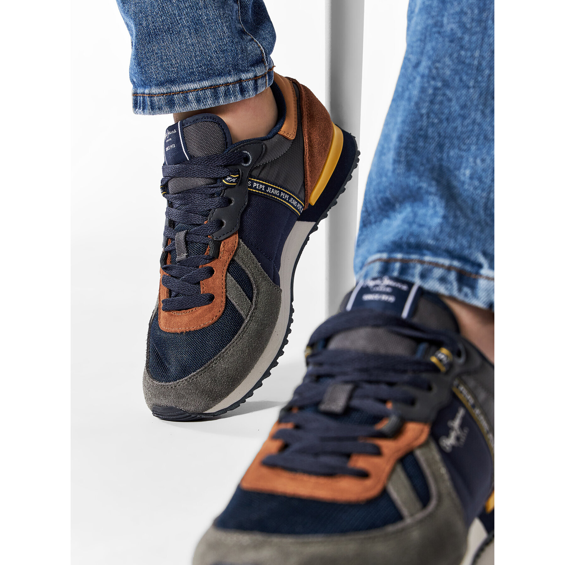 Pepe Jeans Сникърси Tinker Zero Tape PMS30772 Цветен - Pepit.bg
