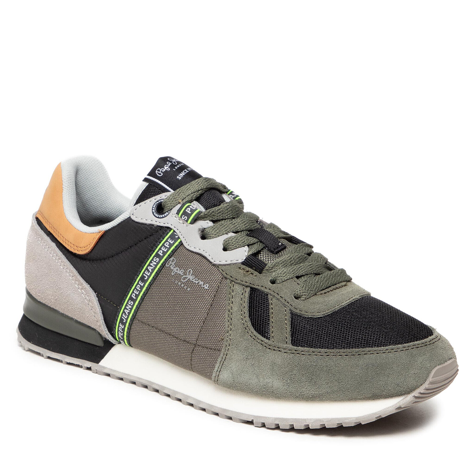 Pepe Jeans Сникърси Tinker Zero Tape PMS30772 Зелен - Pepit.bg