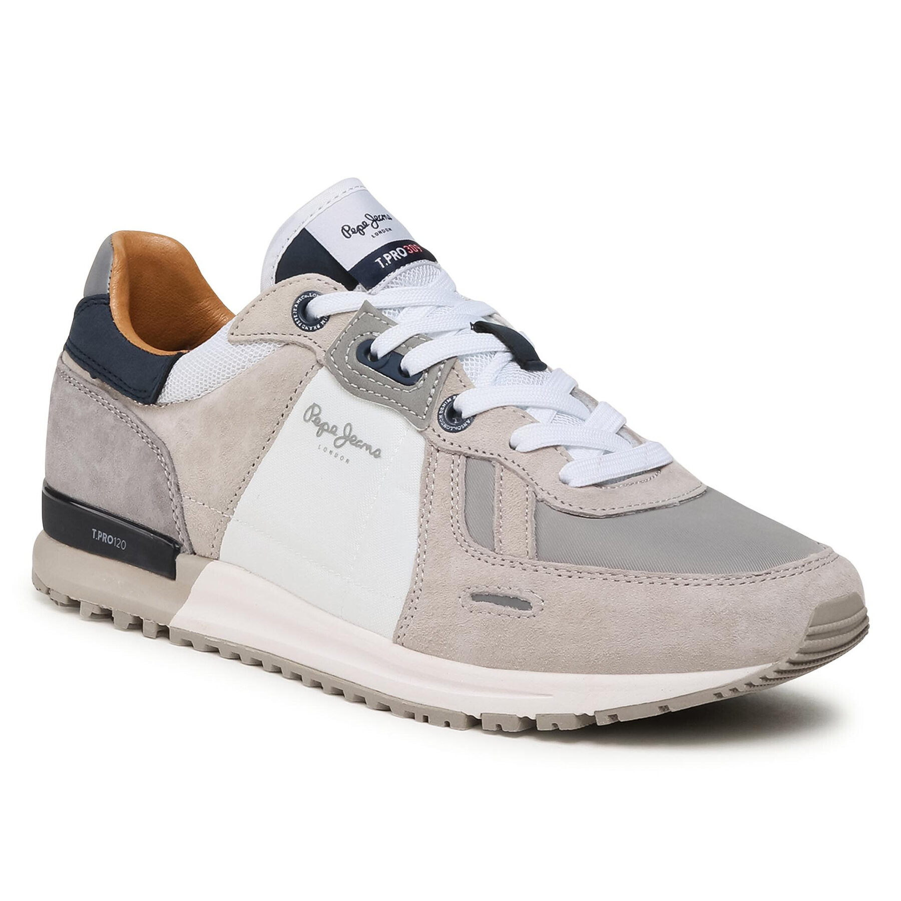 Pepe Jeans Сникърси Tinkier Pro 309 Plus PMS30731 Сив - Pepit.bg