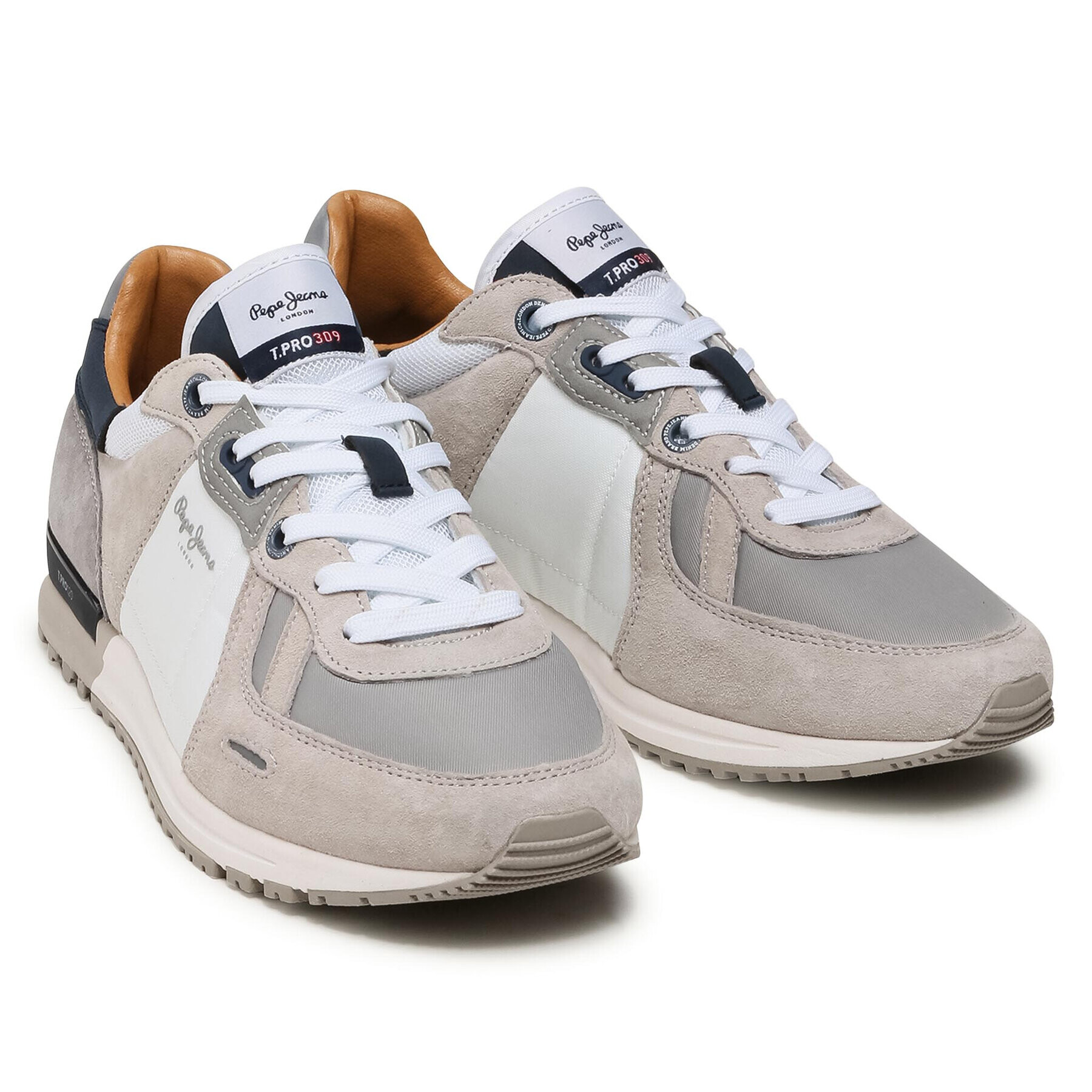 Pepe Jeans Сникърси Tinkier Pro 309 Plus PMS30731 Сив - Pepit.bg