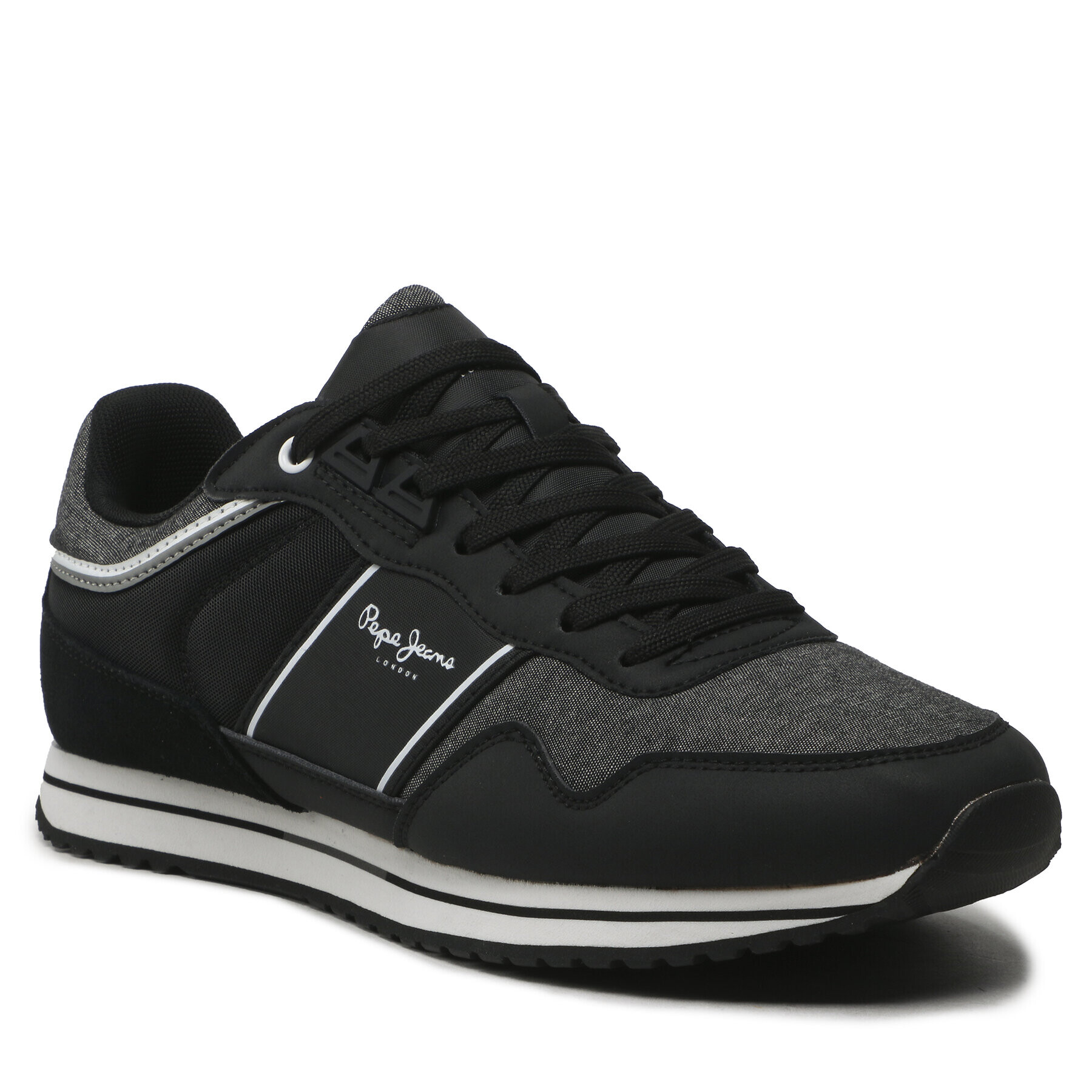 Pepe Jeans Сникърси Tour Club PMS30908 Черен - Pepit.bg