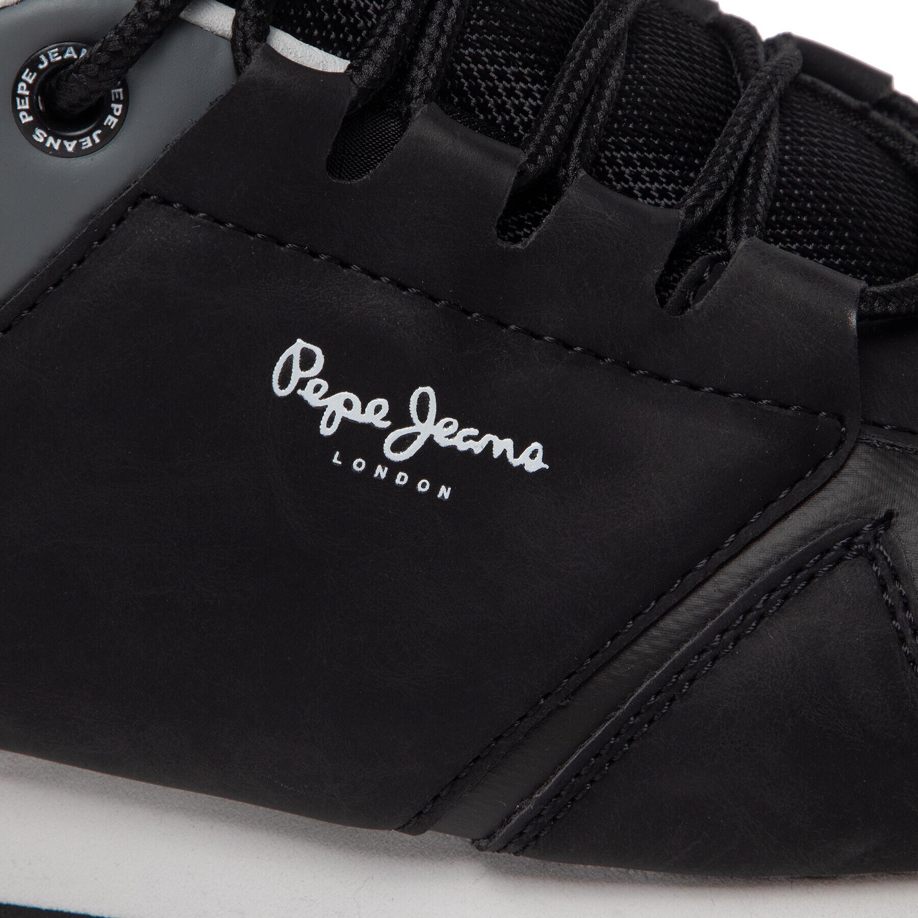 Pepe Jeans Сникърси Tour Urban PMS30884 Черен - Pepit.bg