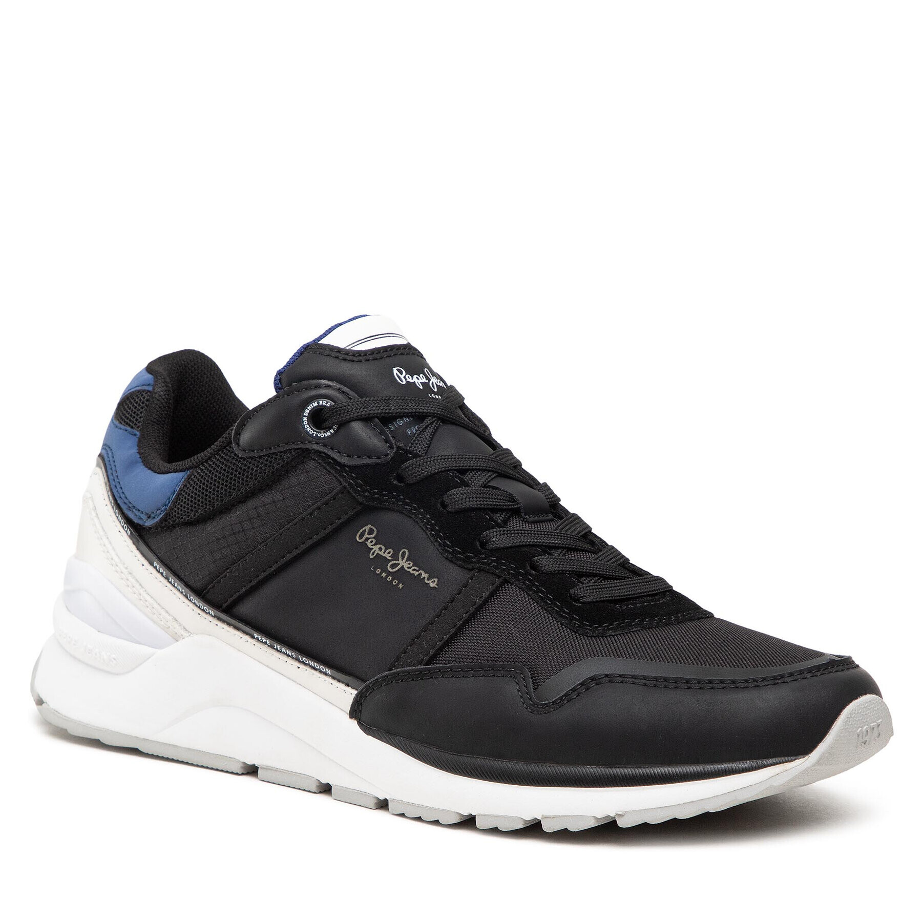Pepe Jeans Сникърси X20 Basic Half PMS30782 Черен - Pepit.bg