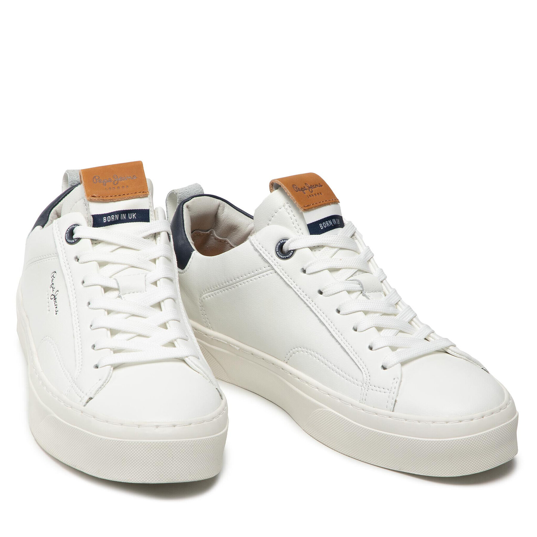 Pepe Jeans Сникърси Yogi Original 22 PMS30825 Бял - Pepit.bg