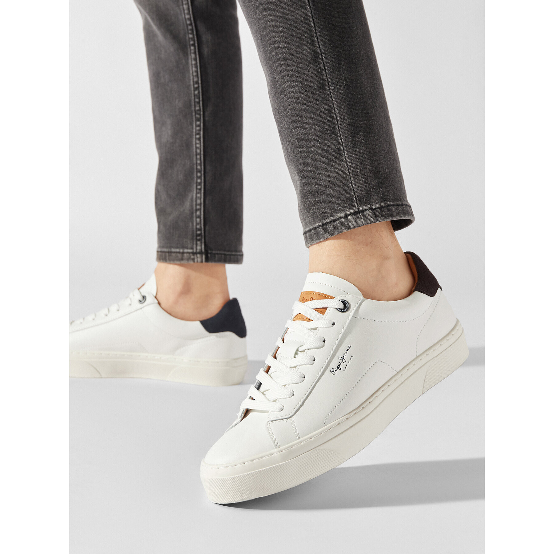 Pepe Jeans Сникърси Yogi Original 23 PMS30930 Бял - Pepit.bg
