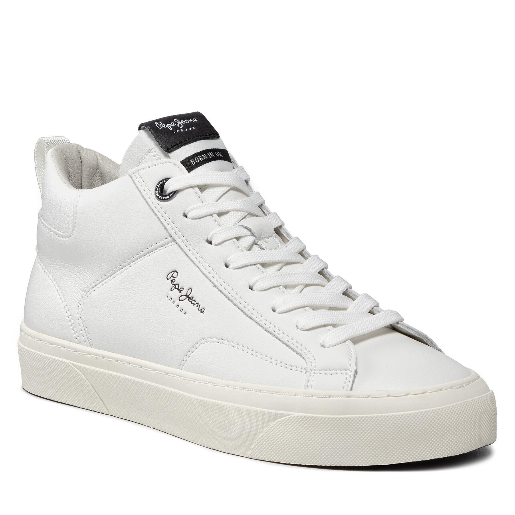 Pepe Jeans Сникърси Yogi Original Boot PMS30789 Бял - Pepit.bg