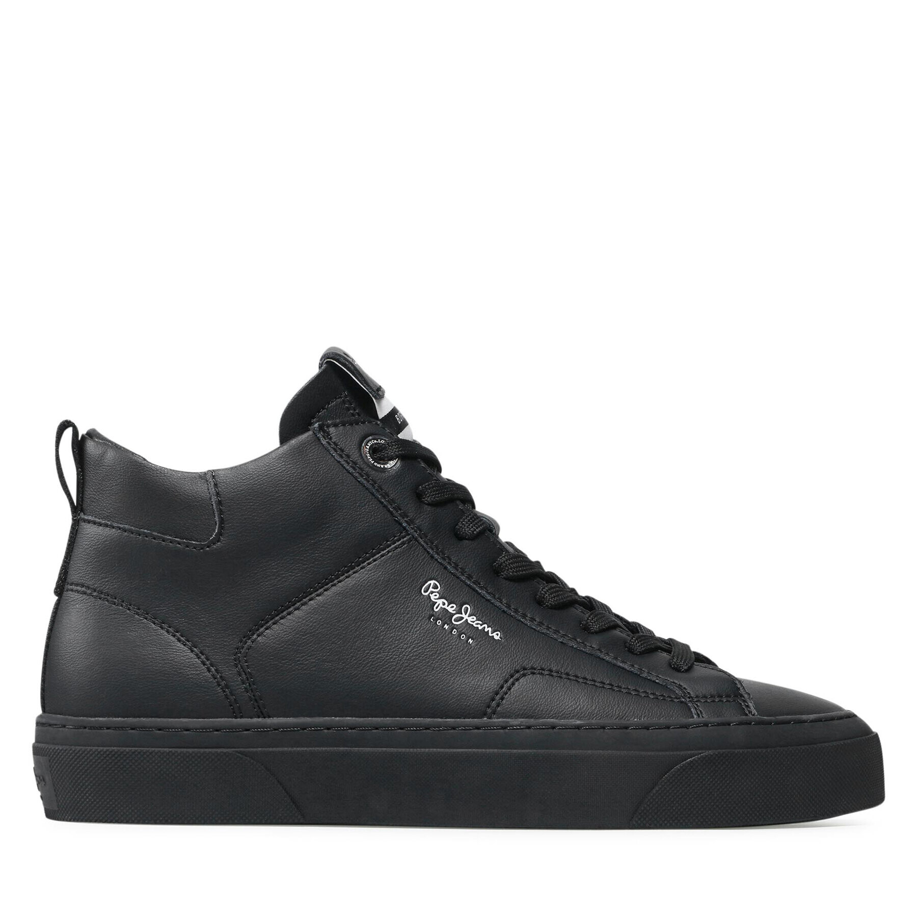 Pepe Jeans Сникърси Yogi Original Boot PMS30789 Черен - Pepit.bg