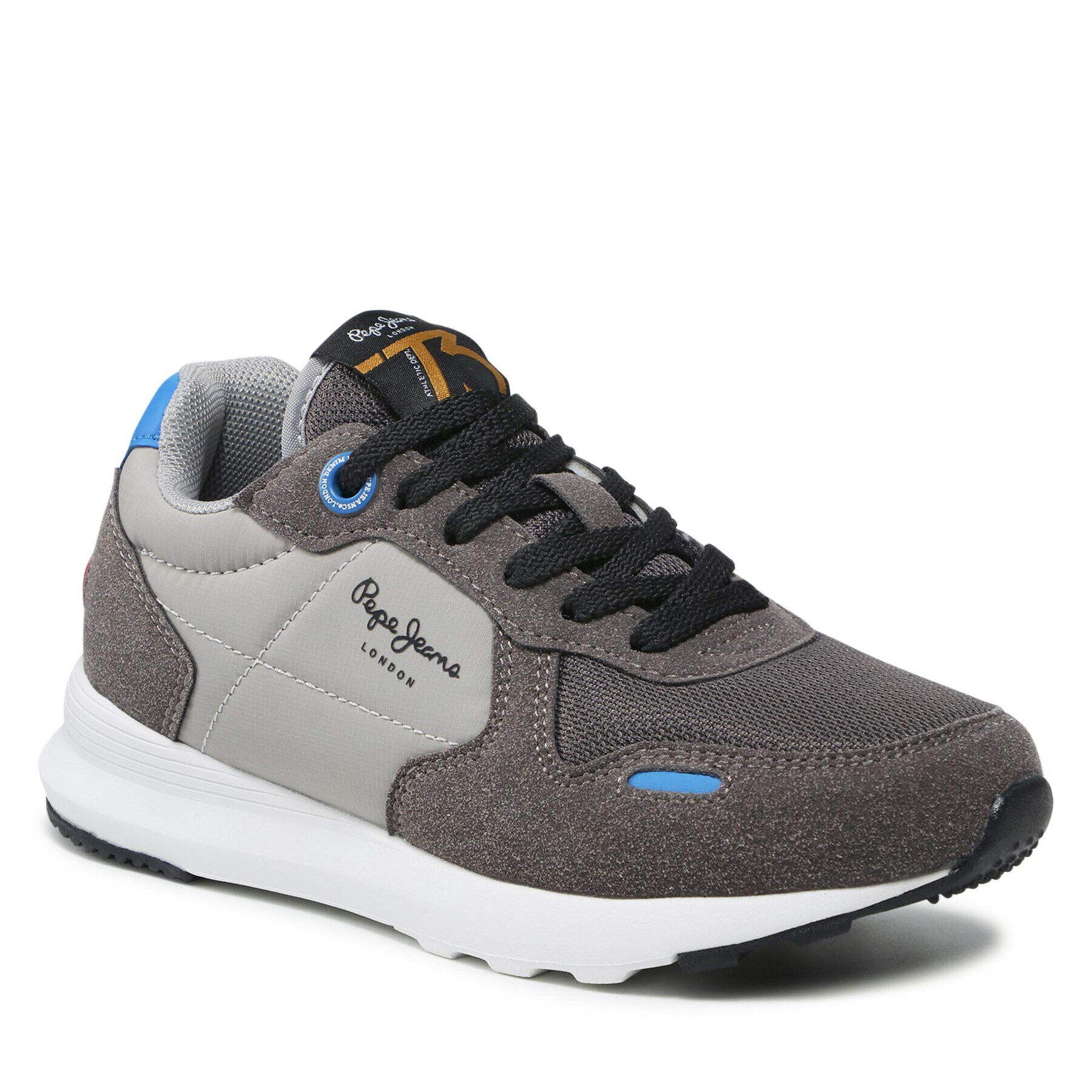 Pepe Jeans Сникърси York Basic Boy PBS30508 Сив - Pepit.bg