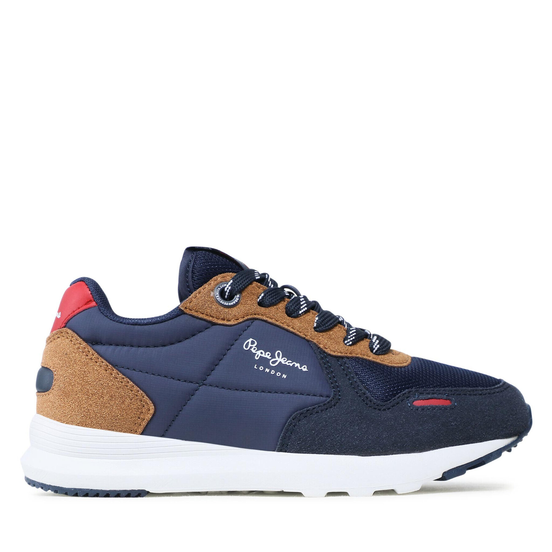 Pepe Jeans Сникърси York Basic Boy PBS30508 Тъмносин - Pepit.bg