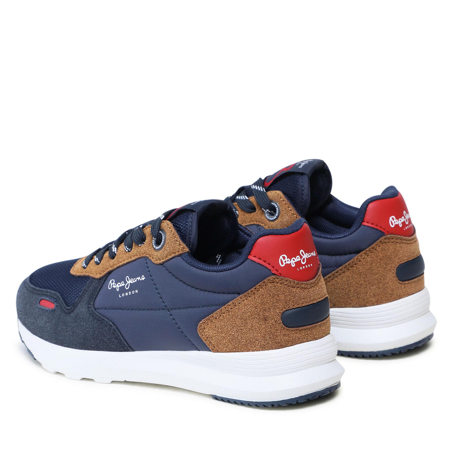 Pepe Jeans Сникърси York Basic Boy PBS30508 Тъмносин - Pepit.bg