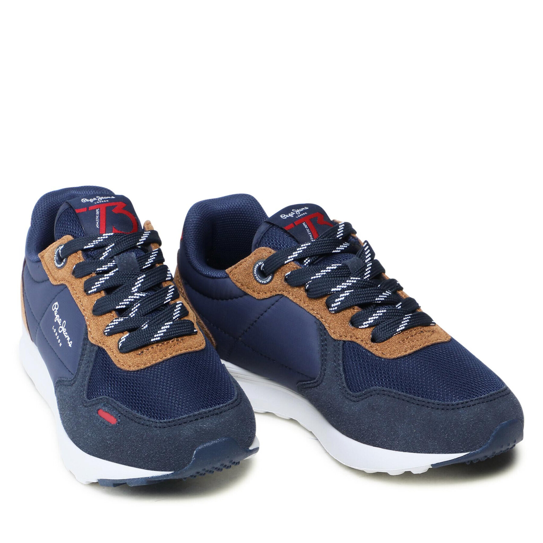 Pepe Jeans Сникърси York Basic Boy PBS30508 Тъмносин - Pepit.bg