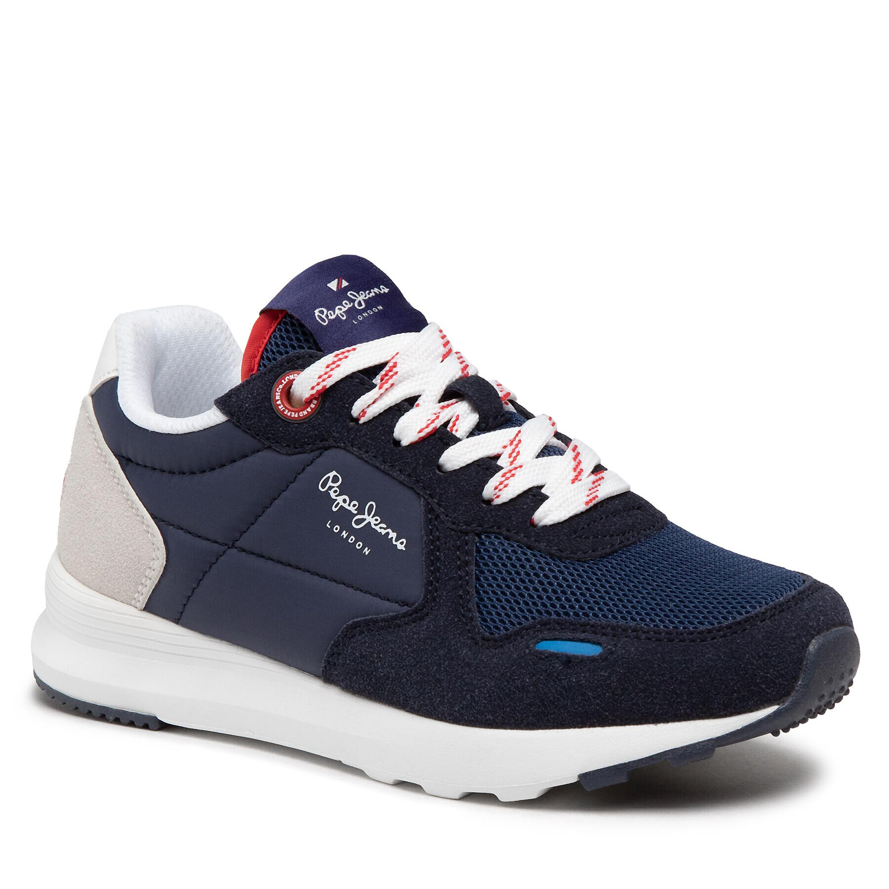 Pepe Jeans Сникърси York Basic Boy PBS30515 Тъмносин - Pepit.bg