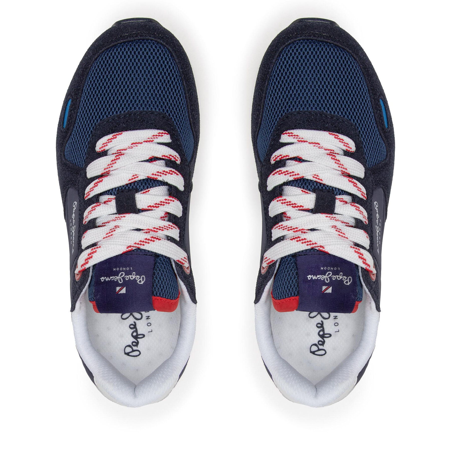Pepe Jeans Сникърси York Basic Boy PBS30515 Тъмносин - Pepit.bg