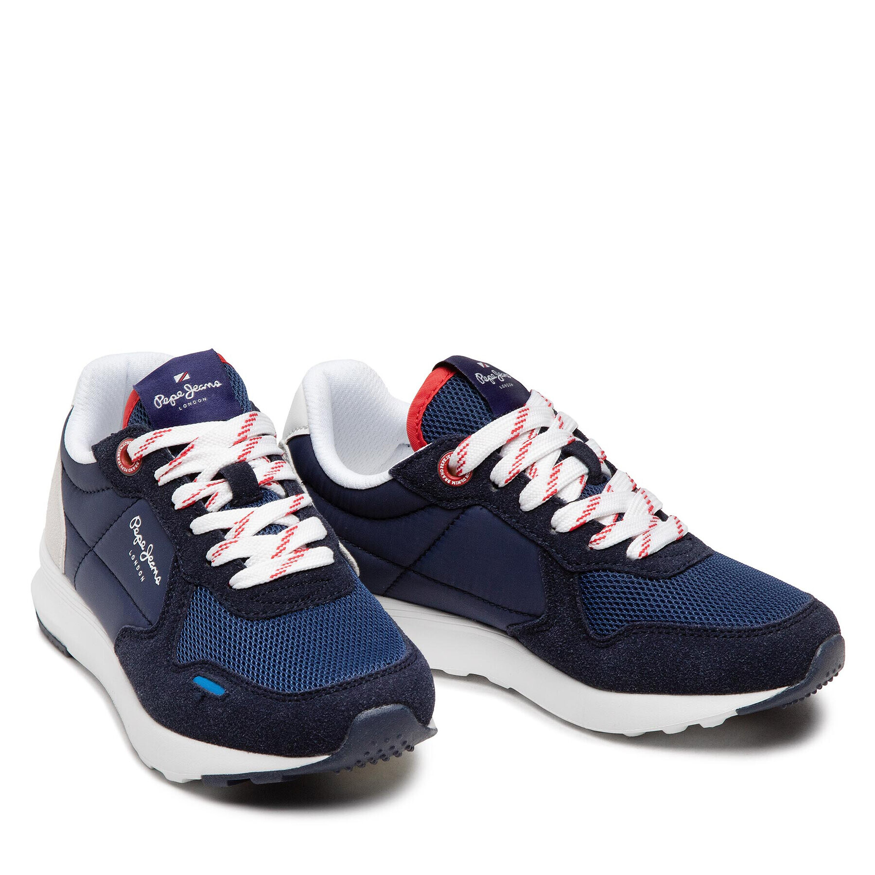 Pepe Jeans Сникърси York Basic Boy PBS30515 Тъмносин - Pepit.bg