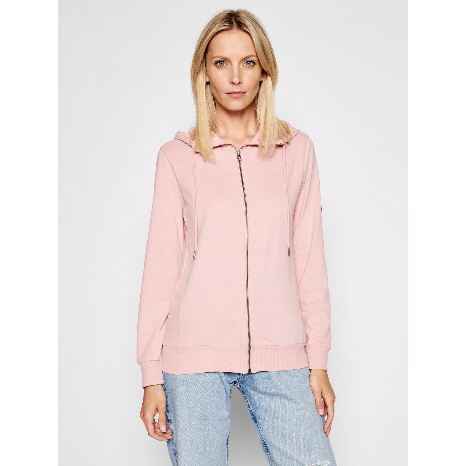 Pepe Jeans Суитшърт Anne PL581104 Розов Regular Fit - Pepit.bg