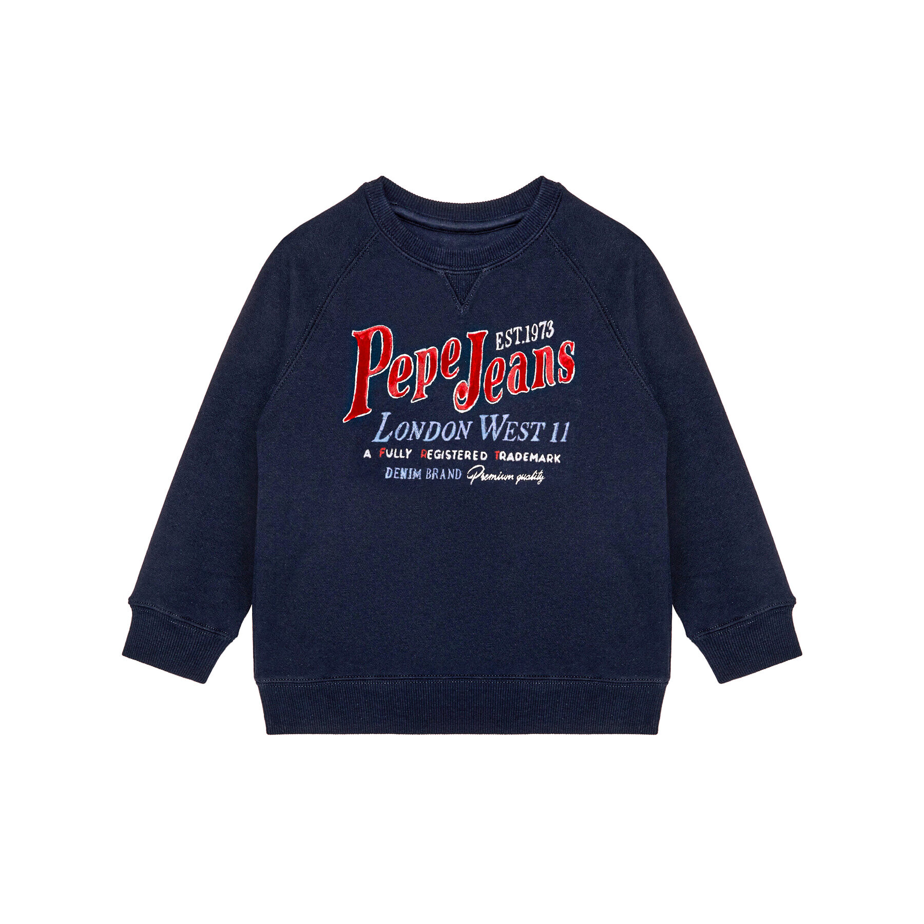 Pepe Jeans Суитшърт Arthur PB581260 Тъмносин Regular Fit - Pepit.bg