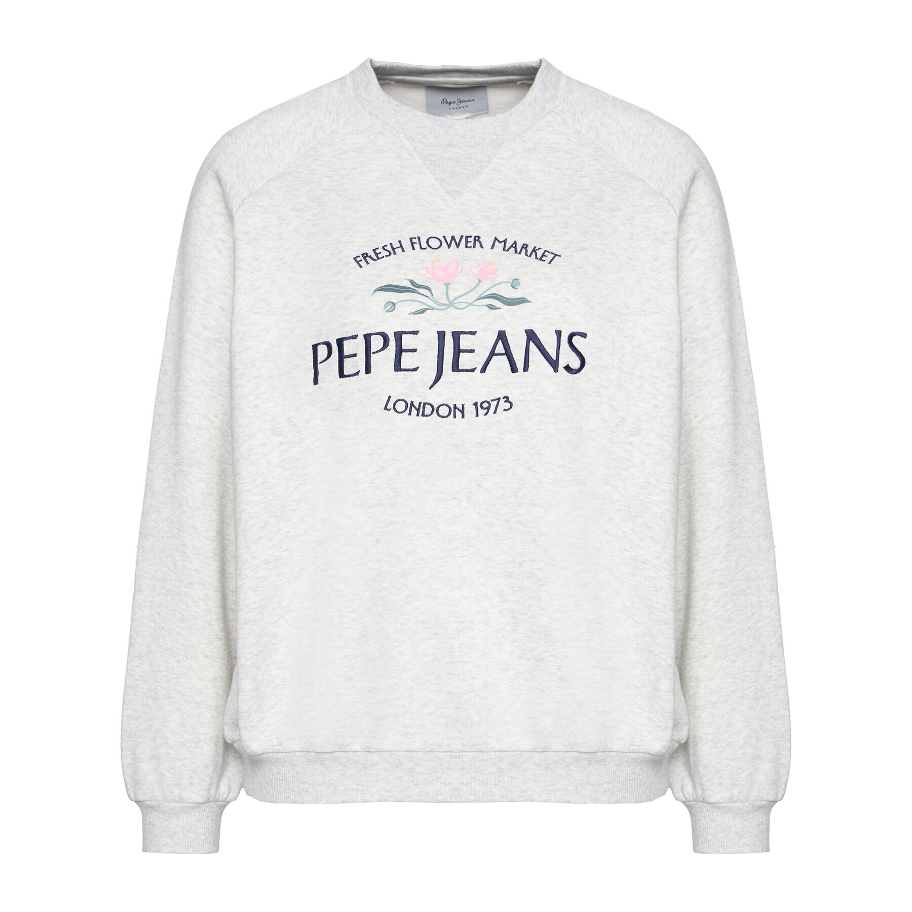 Pepe Jeans Суитшърт Bindy PL580977 Сив Regular Fit - Pepit.bg