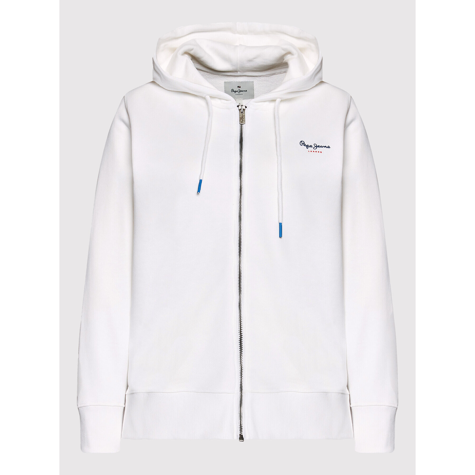 Pepe Jeans Суитшърт Calista PL581191 Бял Regular Fit - Pepit.bg