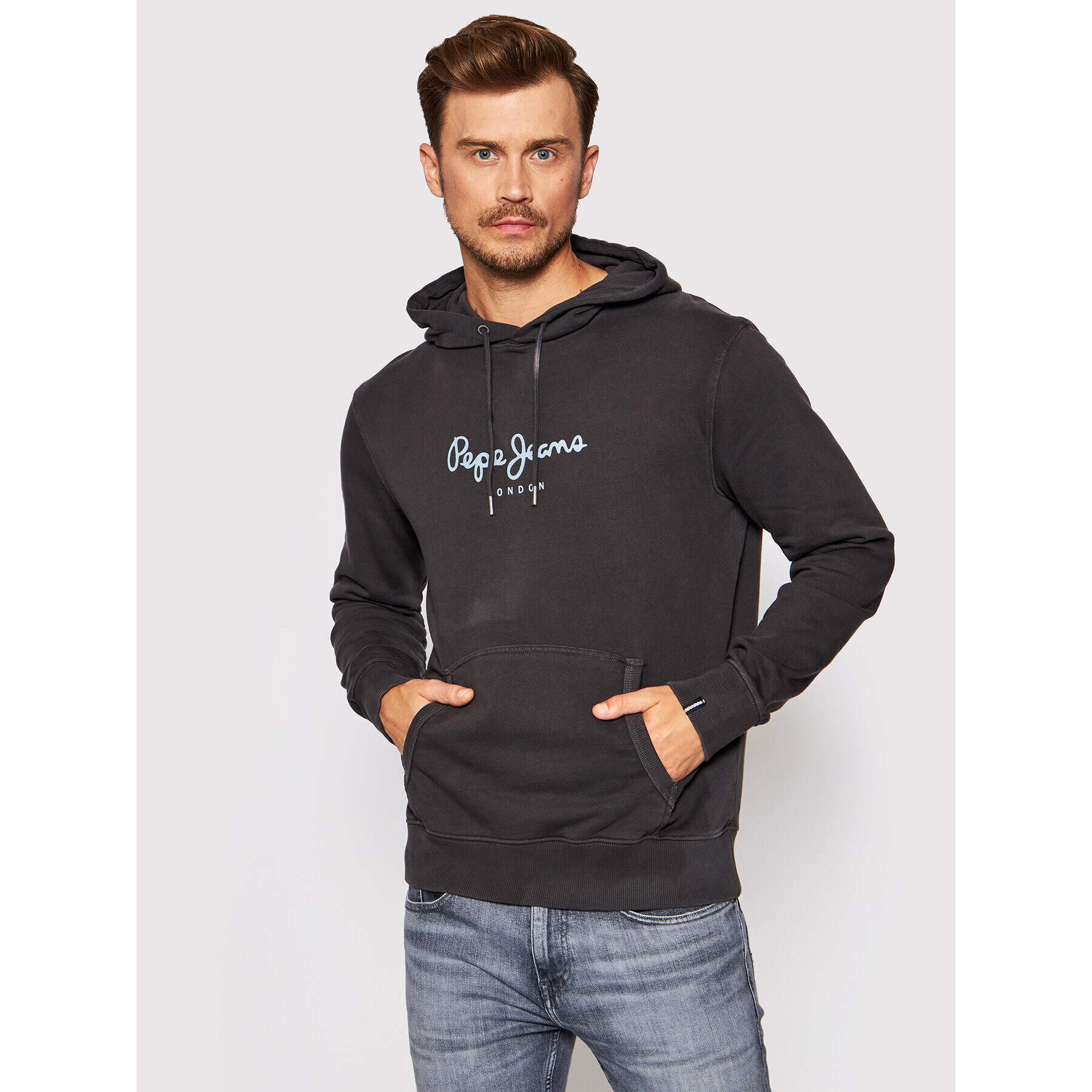 Pepe Jeans Суитшърт Dariel PM582044 Черен Regular Fit - Pepit.bg