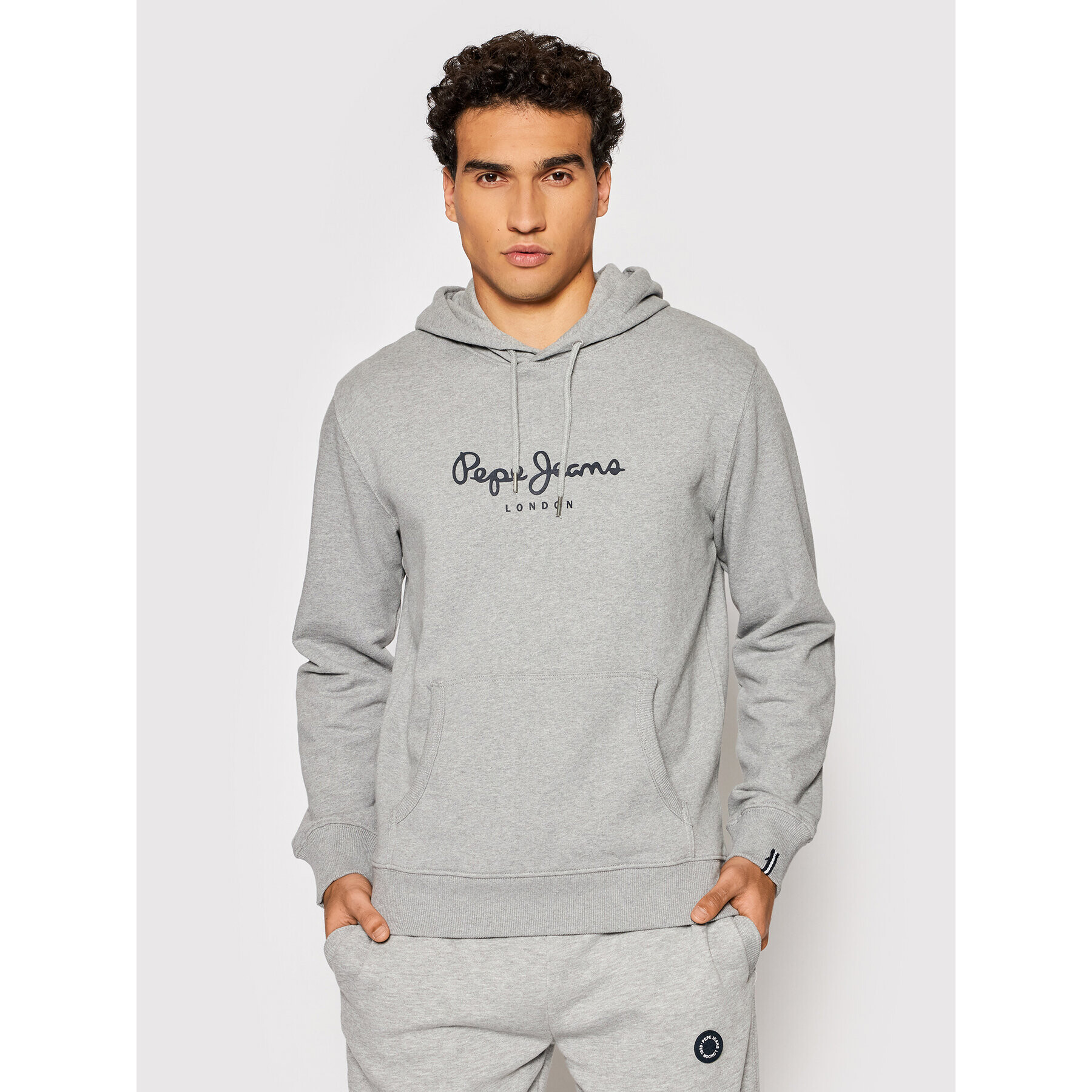Pepe Jeans Суитшърт Dariel PM582044 Сив Regular Fit - Pepit.bg