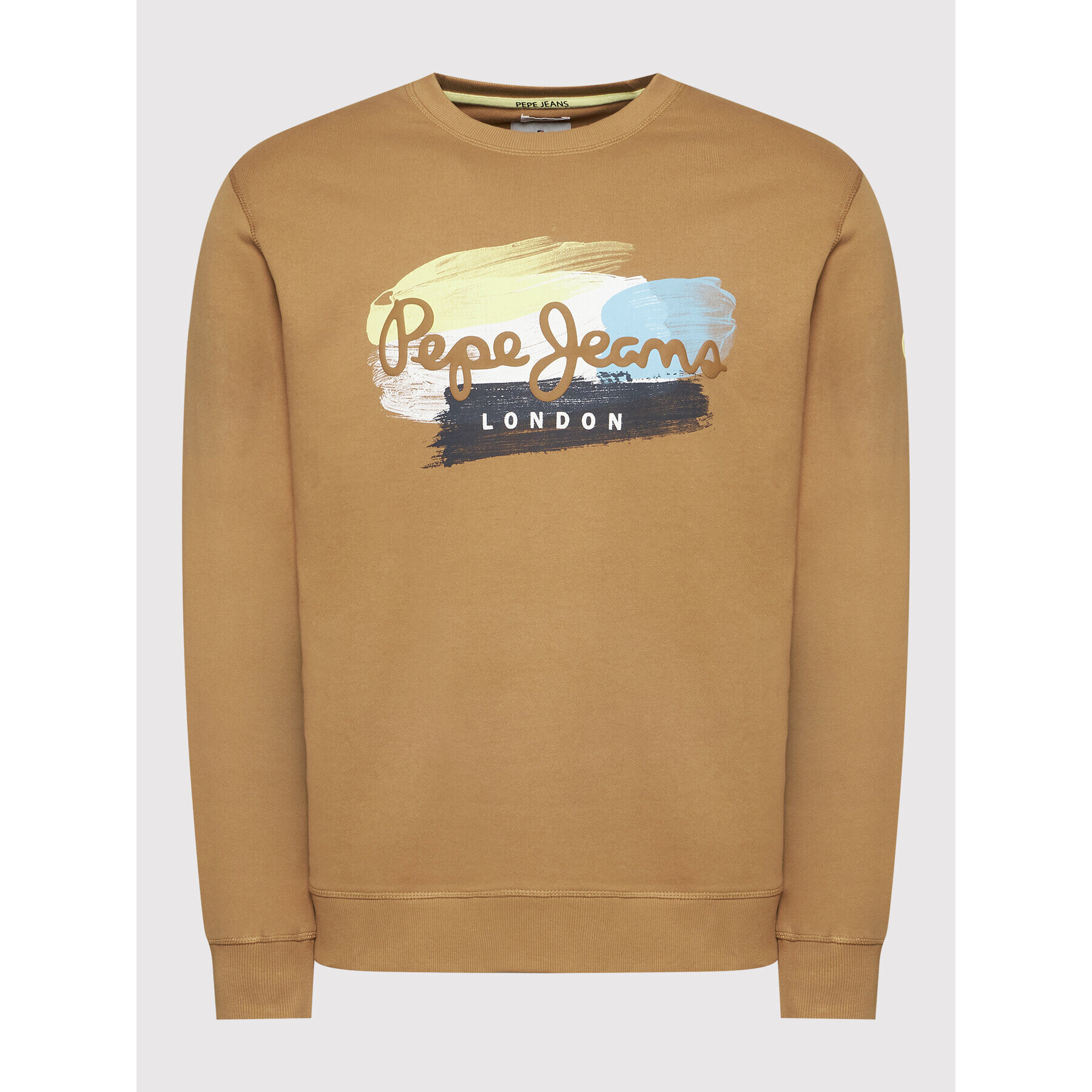 Pepe Jeans Суитшърт Dawson PM582173 Кафяв Regular Fit - Pepit.bg