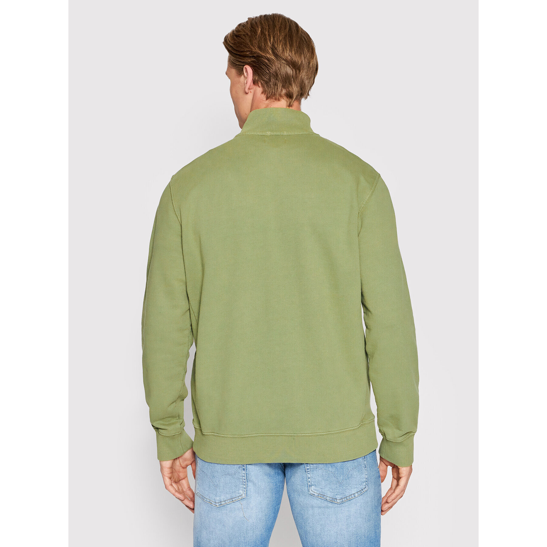 Pepe Jeans Суитшърт Destin PM582180 Зелен Regular Fit - Pepit.bg