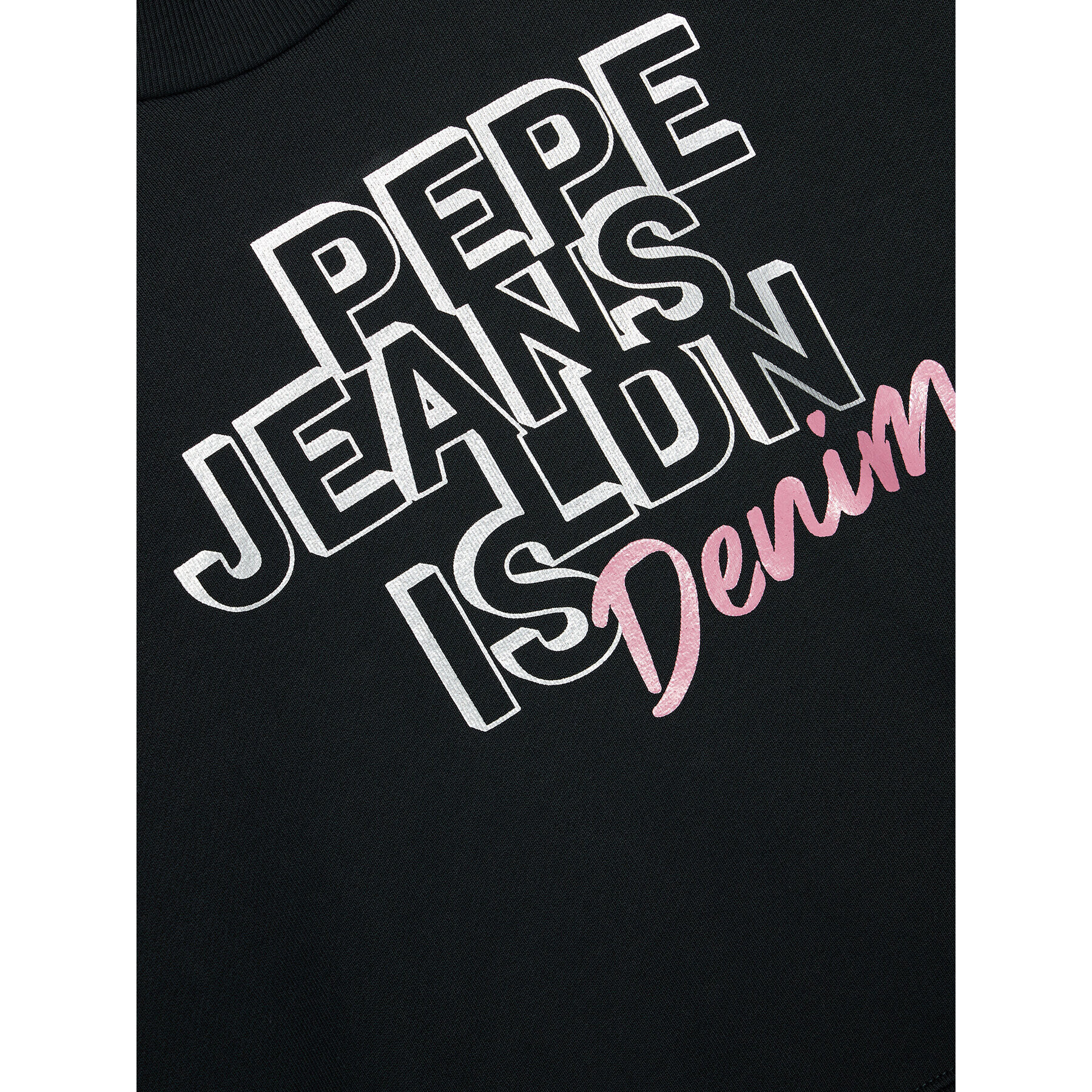 Pepe Jeans Суитшърт Donna PG581195 Черен Regular Fit - Pepit.bg