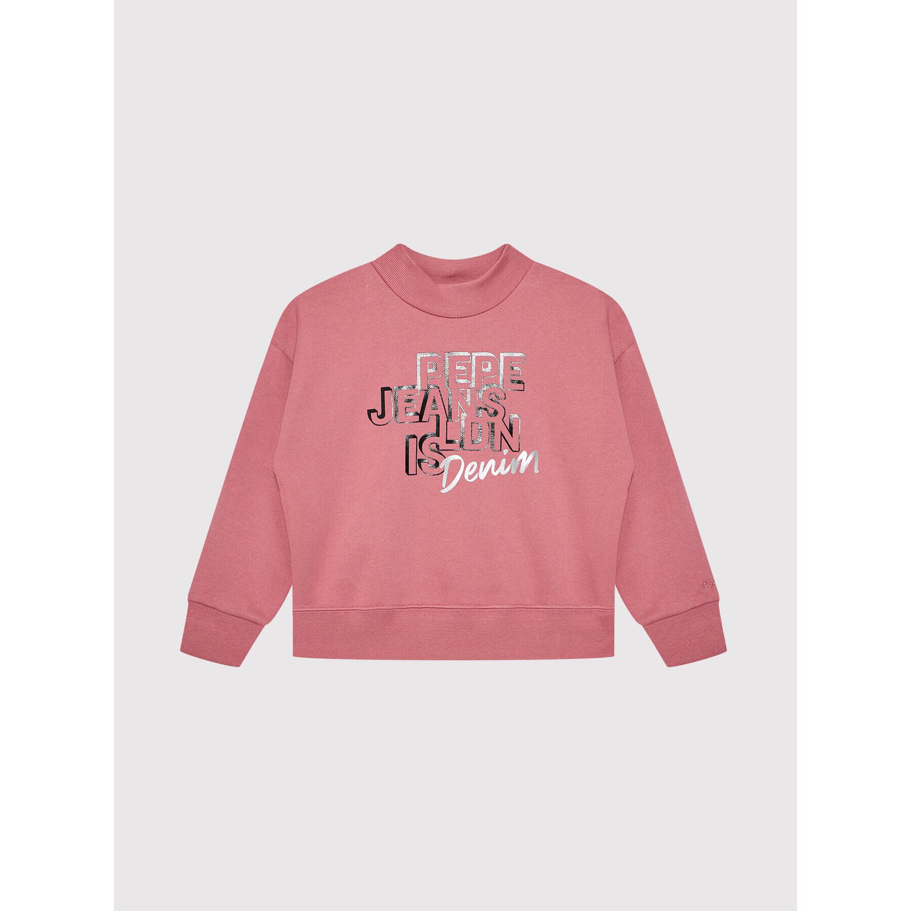 Pepe Jeans Суитшърт Donna PG581195 Розов Regular Fit - Pepit.bg