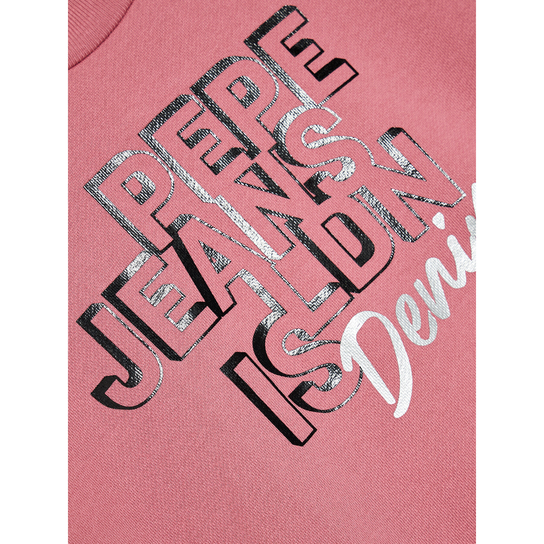 Pepe Jeans Суитшърт Donna PG581195 Розов Regular Fit - Pepit.bg