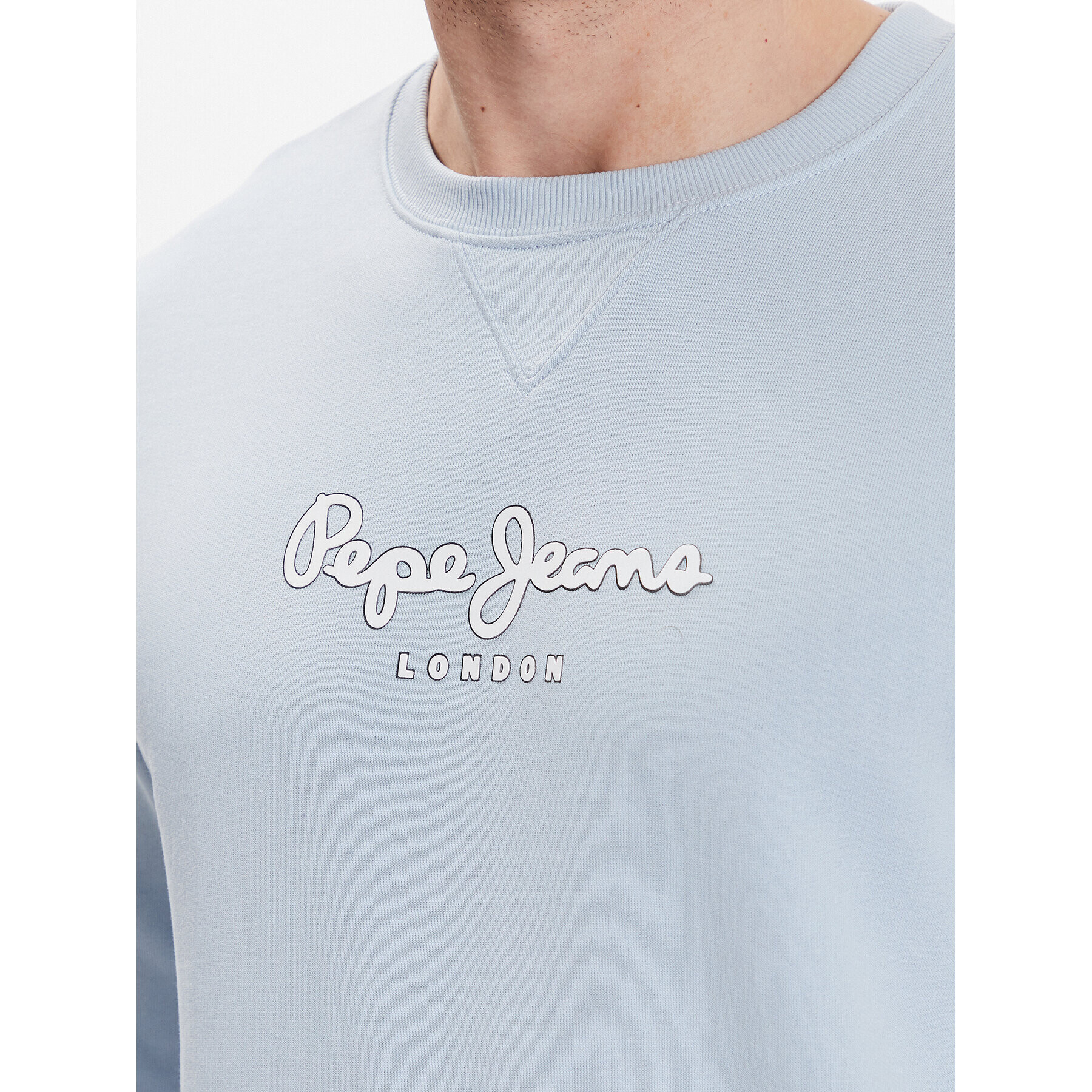 Pepe Jeans Суитшърт Edward Crew PM582380 Син Regular Fit - Pepit.bg