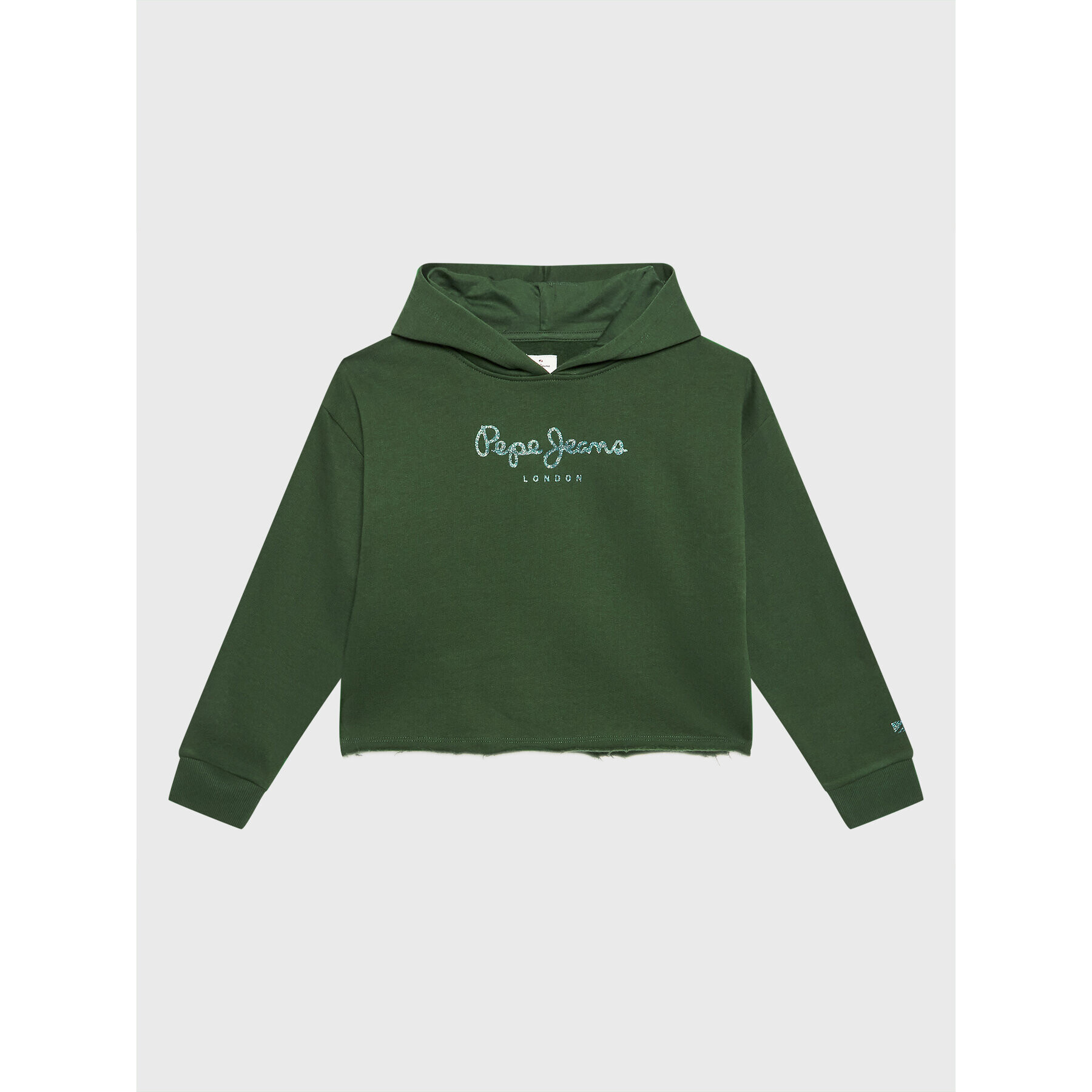 Pepe Jeans Суитшърт Elicia PG581251 Зелен Regular Fit - Pepit.bg